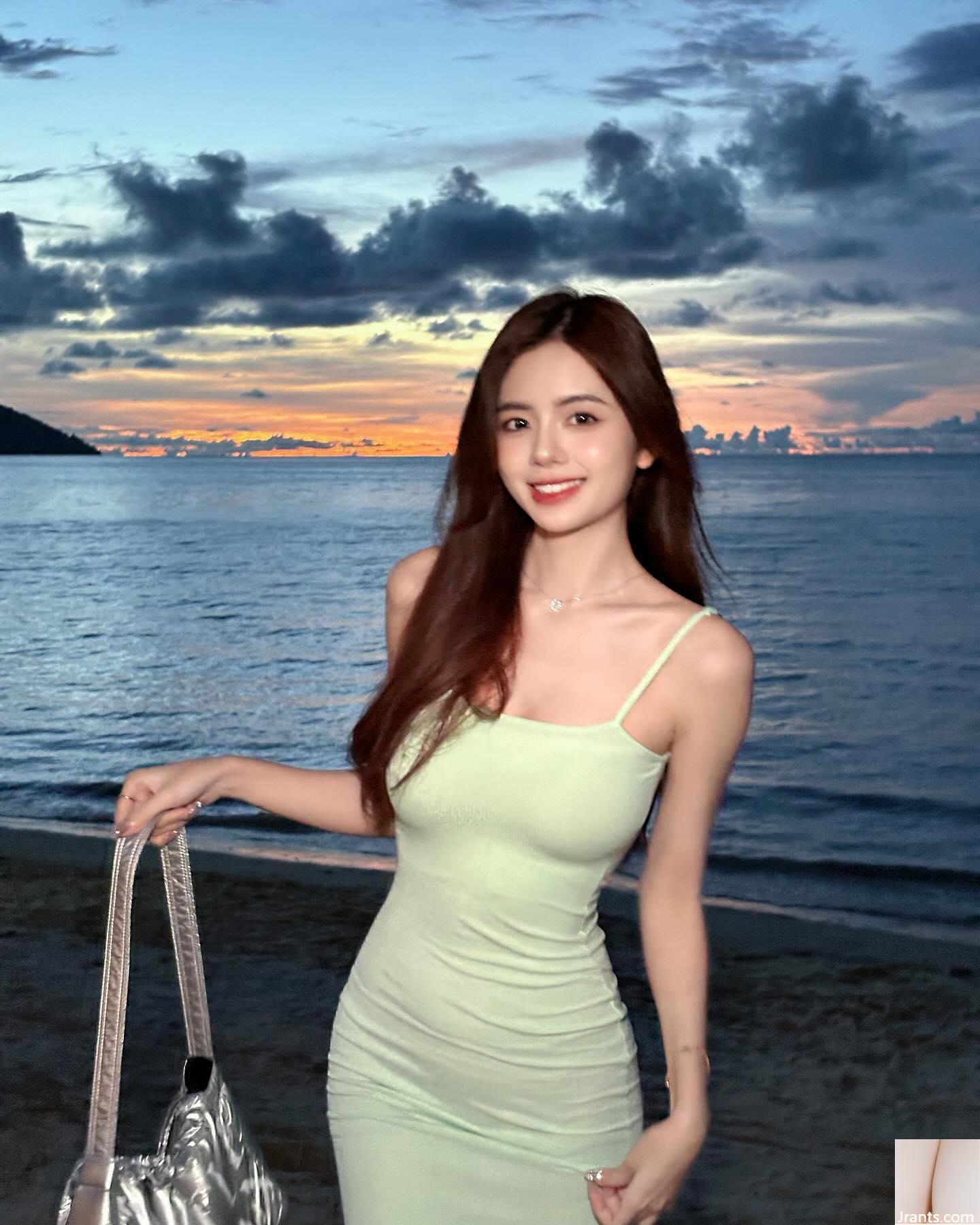 Tiên nữ giáng trần (jin Wen 靖文), dáng người chuẩn, bộ ngực đầy đặn và đẹp không thể giấu được (14P) - Ảnh 8