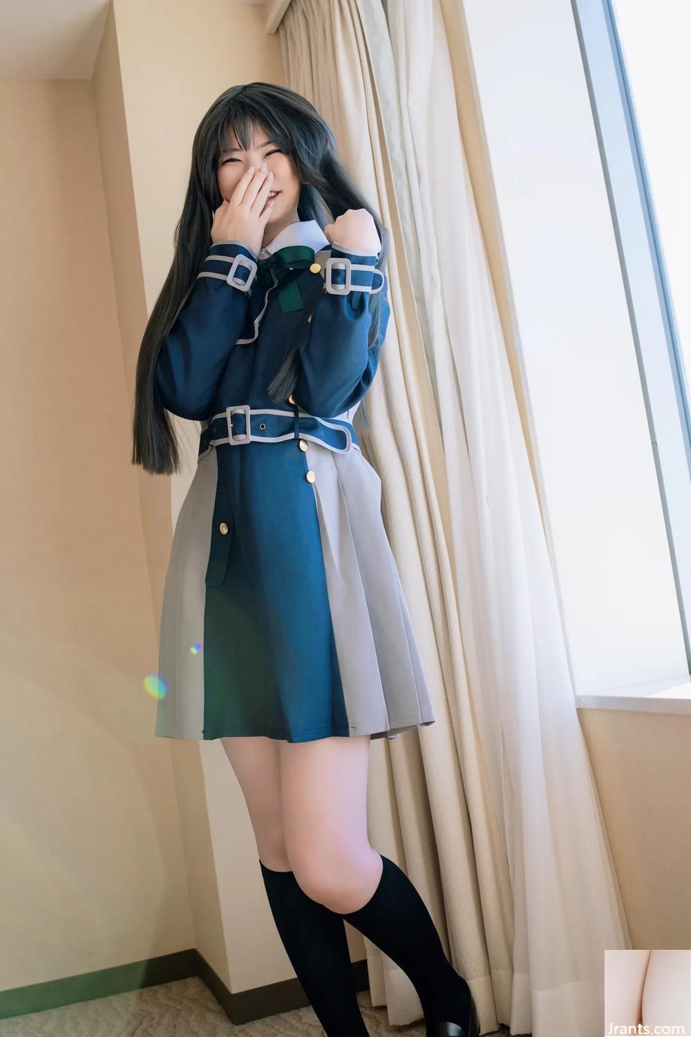 (COSH-220K) (Cosucchi 5) (Phiên bản 4K chất lượng cực cao) Dù là tư thế nhẹ nhàng nhưng cô ấy lại cao và có bầu với bộ ngực khủng. - Ảnh 10