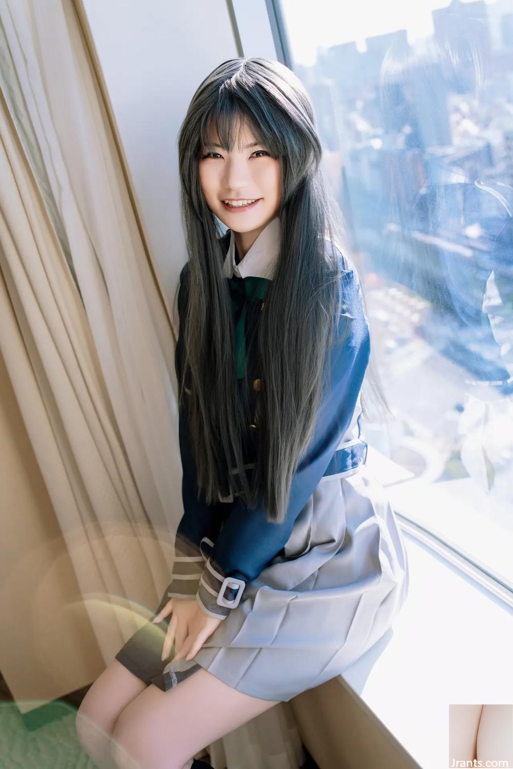 (COSH-220K) (Cosucchi 5) (Phiên bản 4K chất lượng cực cao) Dù là tư thế nhẹ nhàng nhưng cô ấy lại cao và có bầu với bộ ngực khủng. - Ảnh 11