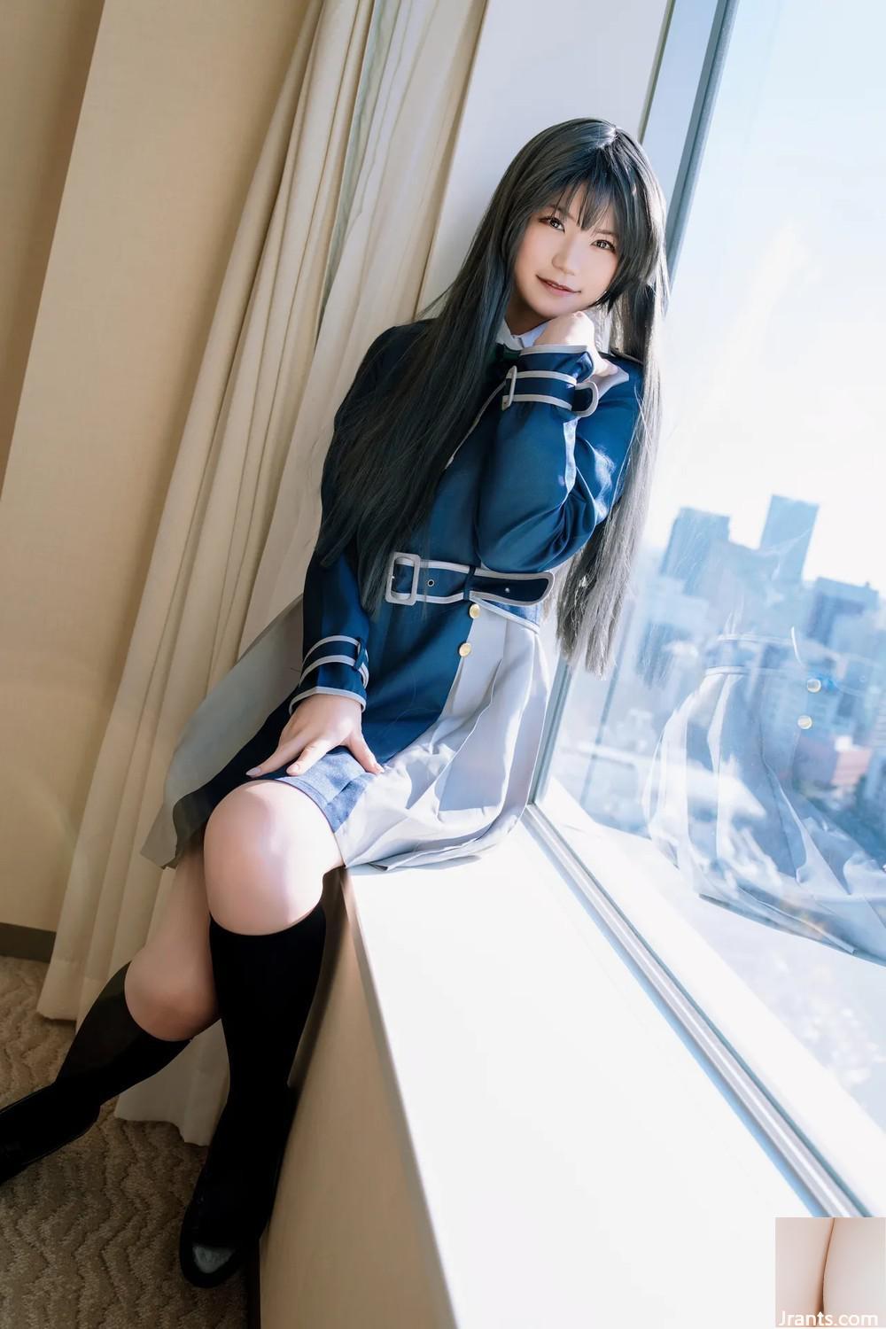 (COSH-220K) (Cosucchi 5) (Phiên bản 4K chất lượng cực cao) Dù là tư thế nhẹ nhàng nhưng cô ấy lại cao và có bầu với bộ ngực khủng. - Ảnh 16