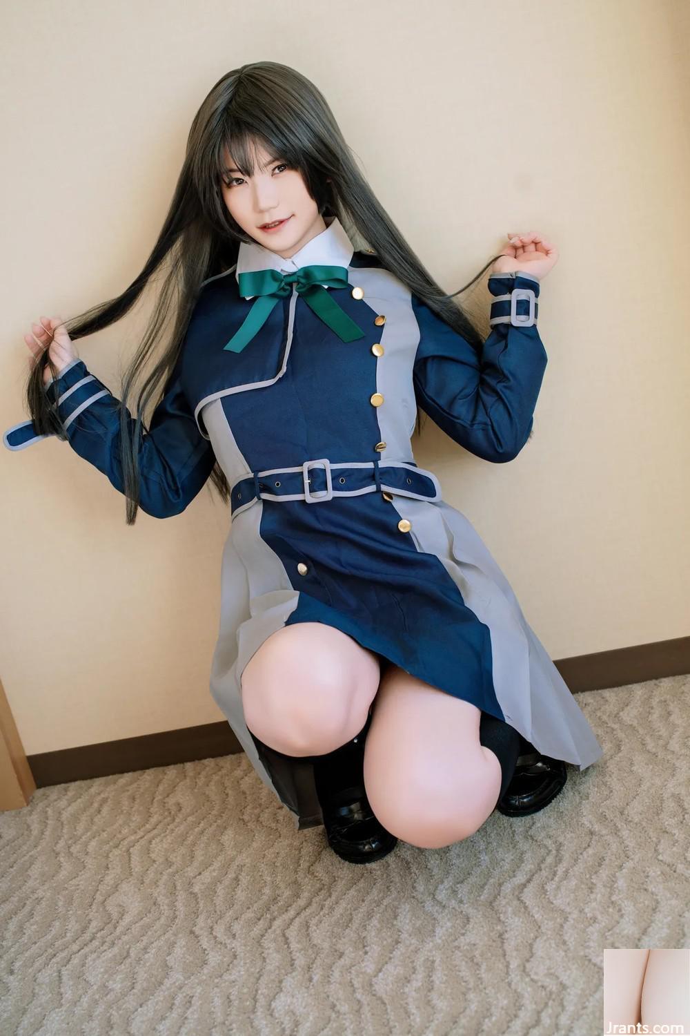 (COSH-220K) (Cosucchi 5) (Phiên bản 4K chất lượng cực cao) Dù là tư thế nhẹ nhàng nhưng cô ấy lại cao và có bầu với bộ ngực khủng. - Ảnh 22