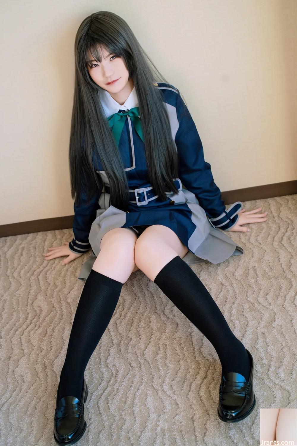 (COSH-220K) (Cosucchi 5) (Phiên bản 4K chất lượng cực cao) Dù là tư thế nhẹ nhàng nhưng cô ấy lại cao và có bầu với bộ ngực khủng. - Ảnh 23