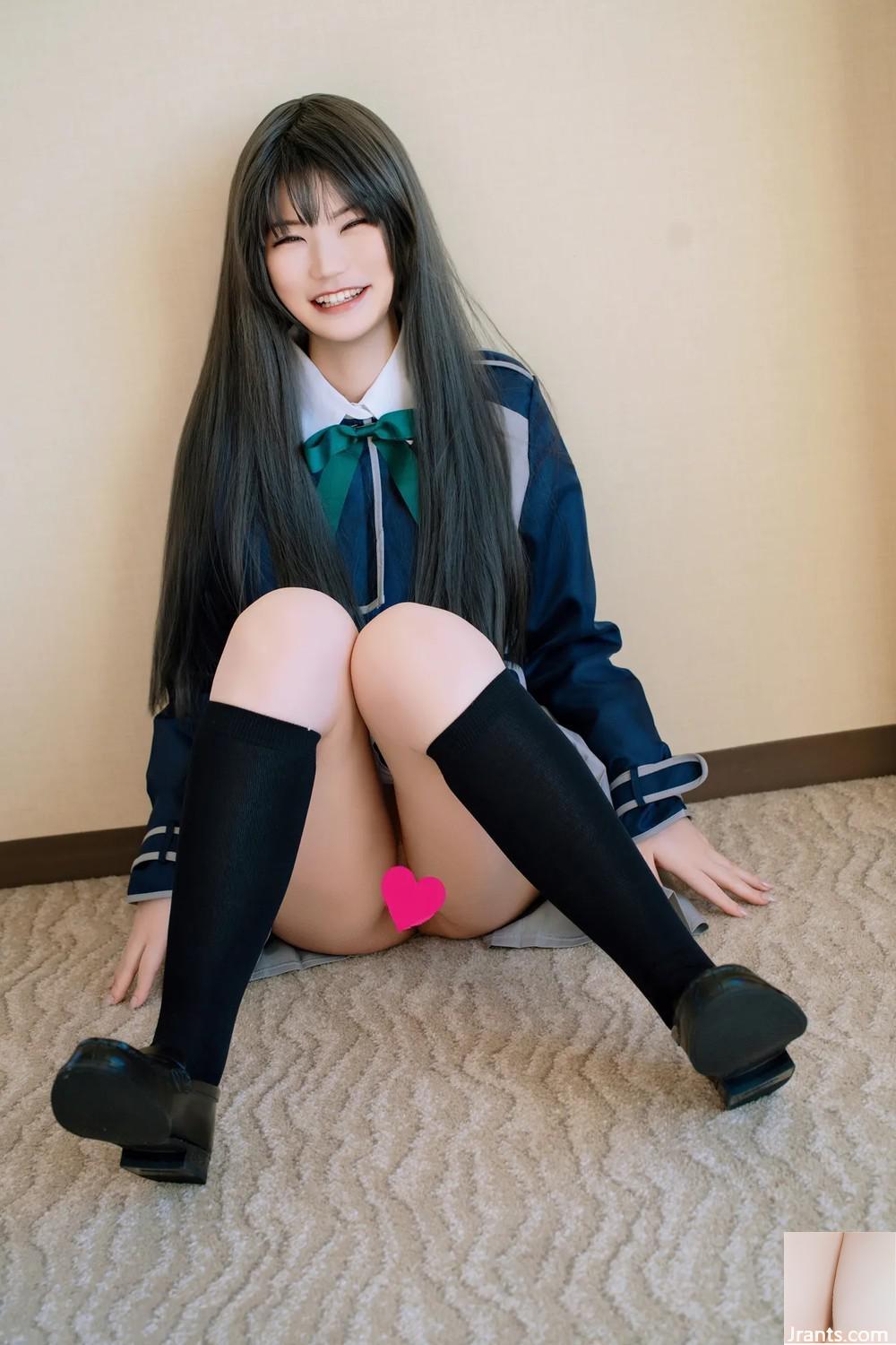 (COSH-220K) (Cosucchi 5) (Phiên bản 4K chất lượng cực cao) Dù là tư thế nhẹ nhàng nhưng cô ấy lại cao và có bầu với bộ ngực khủng. - Ảnh 24