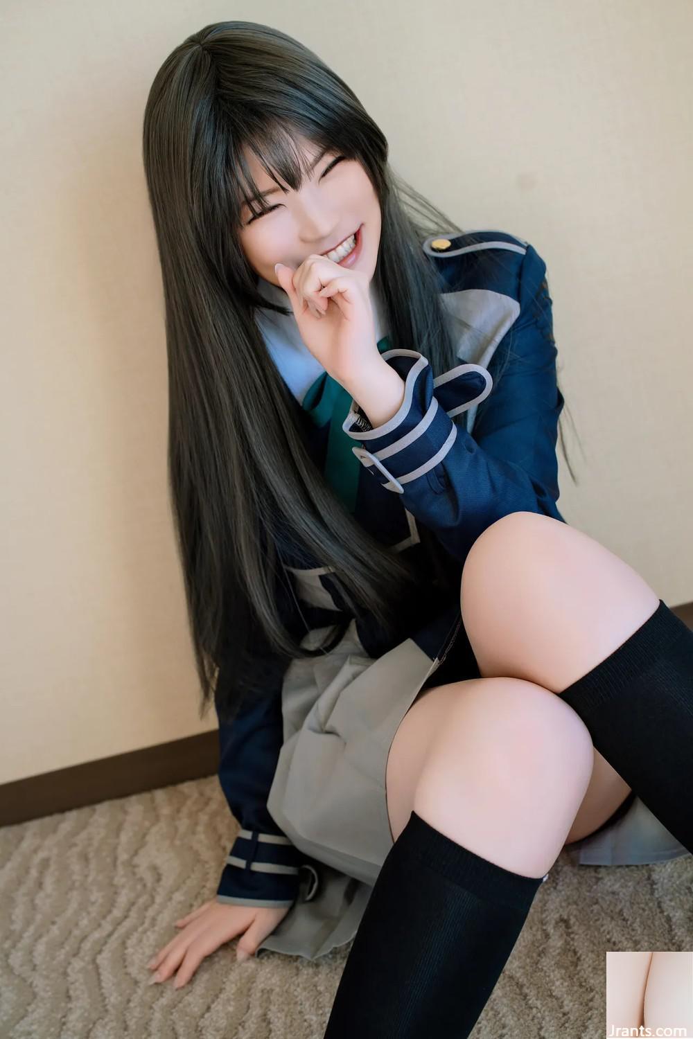 (COSH-220K) (Cosucchi 5) (Phiên bản 4K chất lượng cực cao) Dù là tư thế nhẹ nhàng nhưng cô ấy lại cao và có bầu với bộ ngực khủng. - Ảnh 26