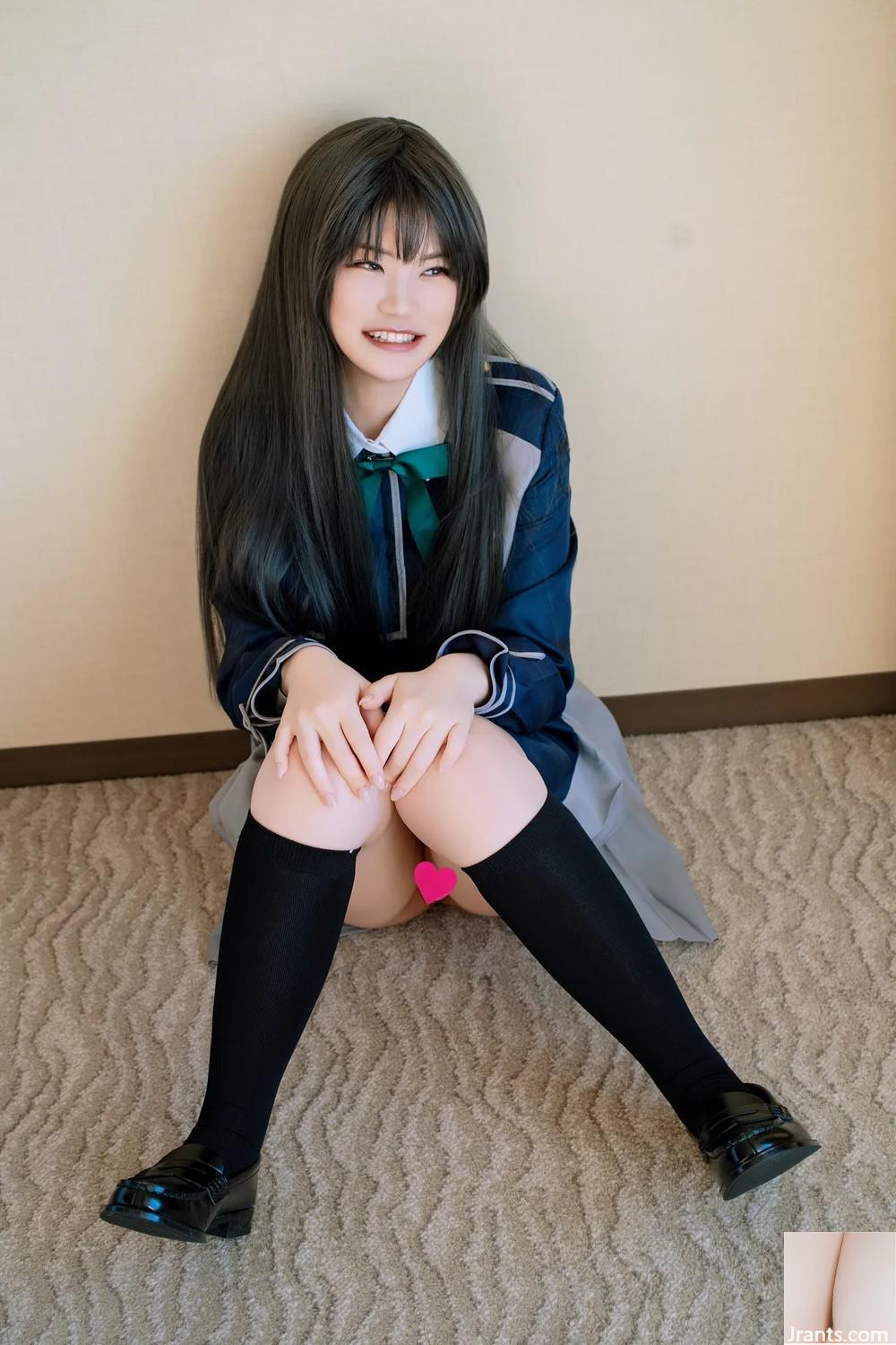 (COSH-220K) (Cosucchi 5) (Phiên bản 4K chất lượng cực cao) Dù là tư thế nhẹ nhàng nhưng cô ấy lại cao và có bầu với bộ ngực khủng. - Ảnh 27