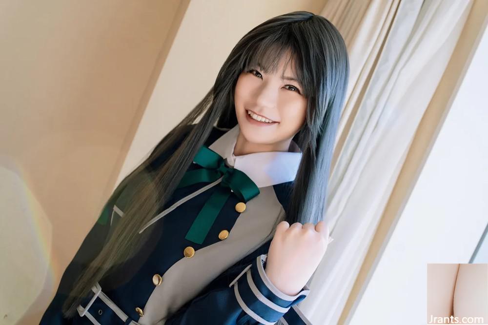 (COSH-220K) (Cosucchi 5) (Phiên bản 4K chất lượng cực cao) Dù là tư thế nhẹ nhàng nhưng cô ấy lại cao và có bầu với bộ ngực khủng. - Ảnh 5