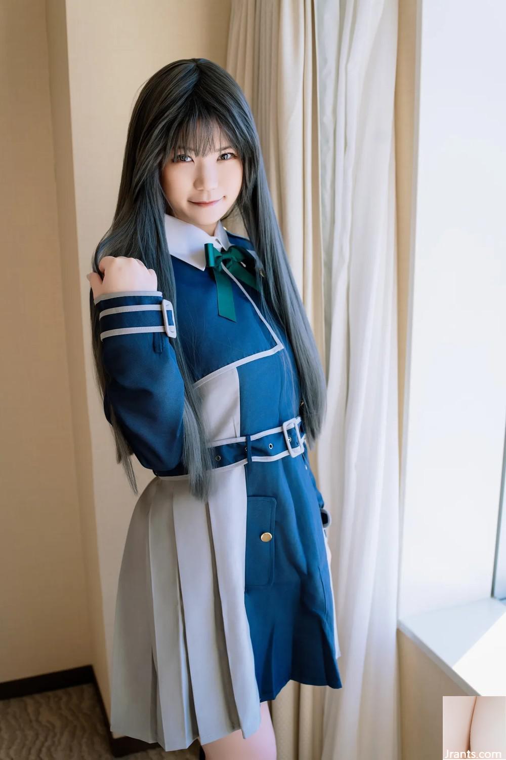 (COSH-220K) (Cosucchi 5) (Phiên bản 4K chất lượng cực cao) Dù là tư thế nhẹ nhàng nhưng cô ấy lại cao và có bầu với bộ ngực khủng. - Ảnh 6