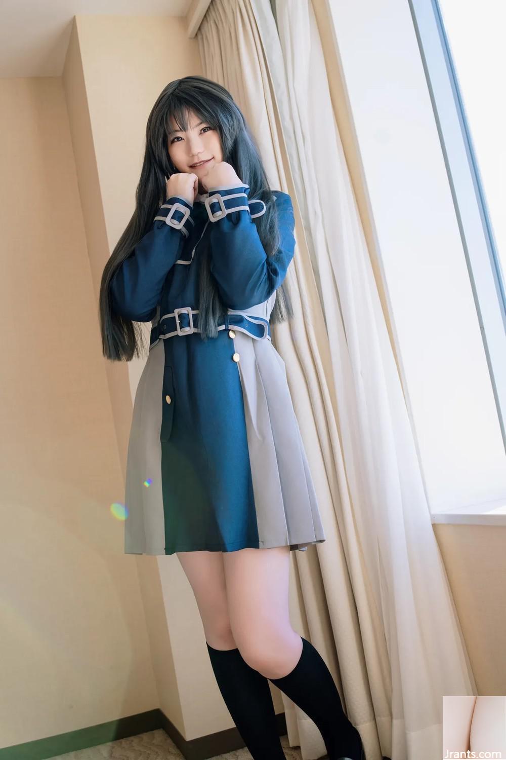 (COSH-220K) (Cosucchi 5) (Phiên bản 4K chất lượng cực cao) Dù là tư thế nhẹ nhàng nhưng cô ấy lại cao và có bầu với bộ ngực khủng. - Ảnh 9