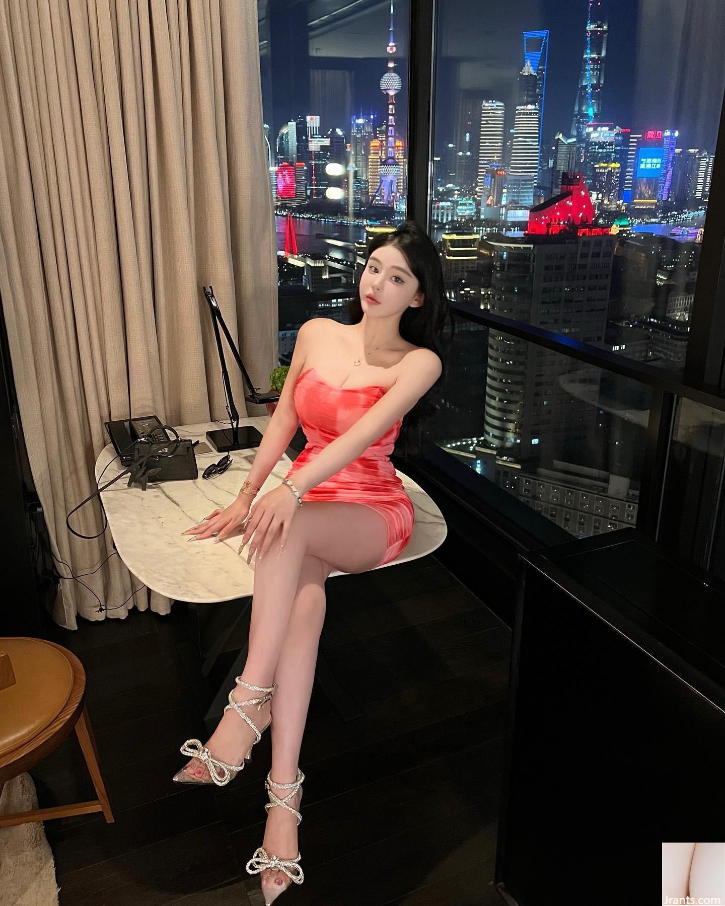 Cô gái ngực nóng tính “Qian Hui” có tác động trực quan đến vòng một đầy sóng gió (24P) - Ảnh 11