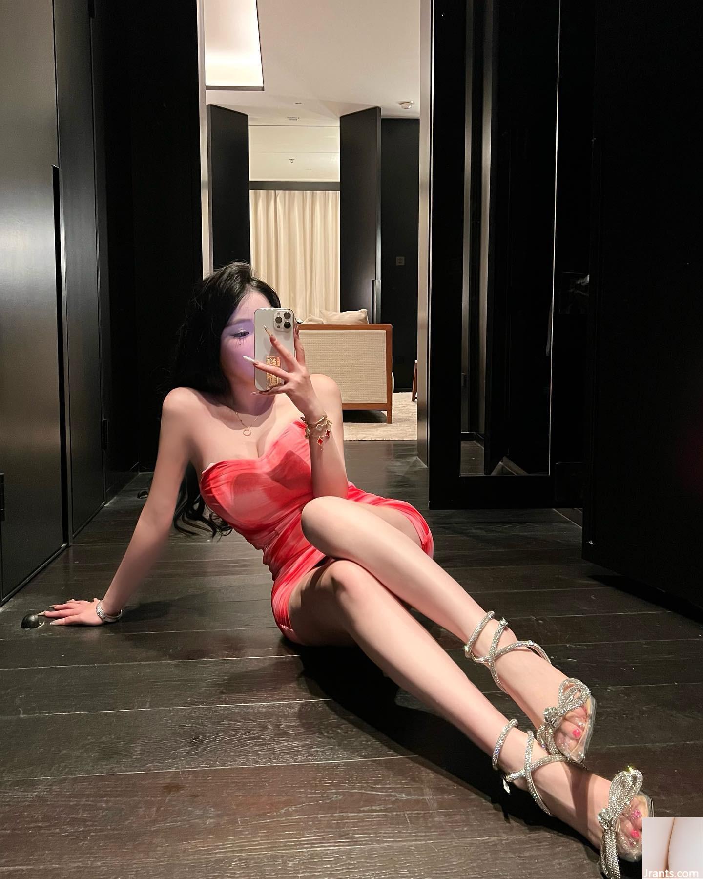 Cô gái ngực nóng tính “Qian Hui” có tác động trực quan đến vòng một đầy sóng gió (24P) - Ảnh 12