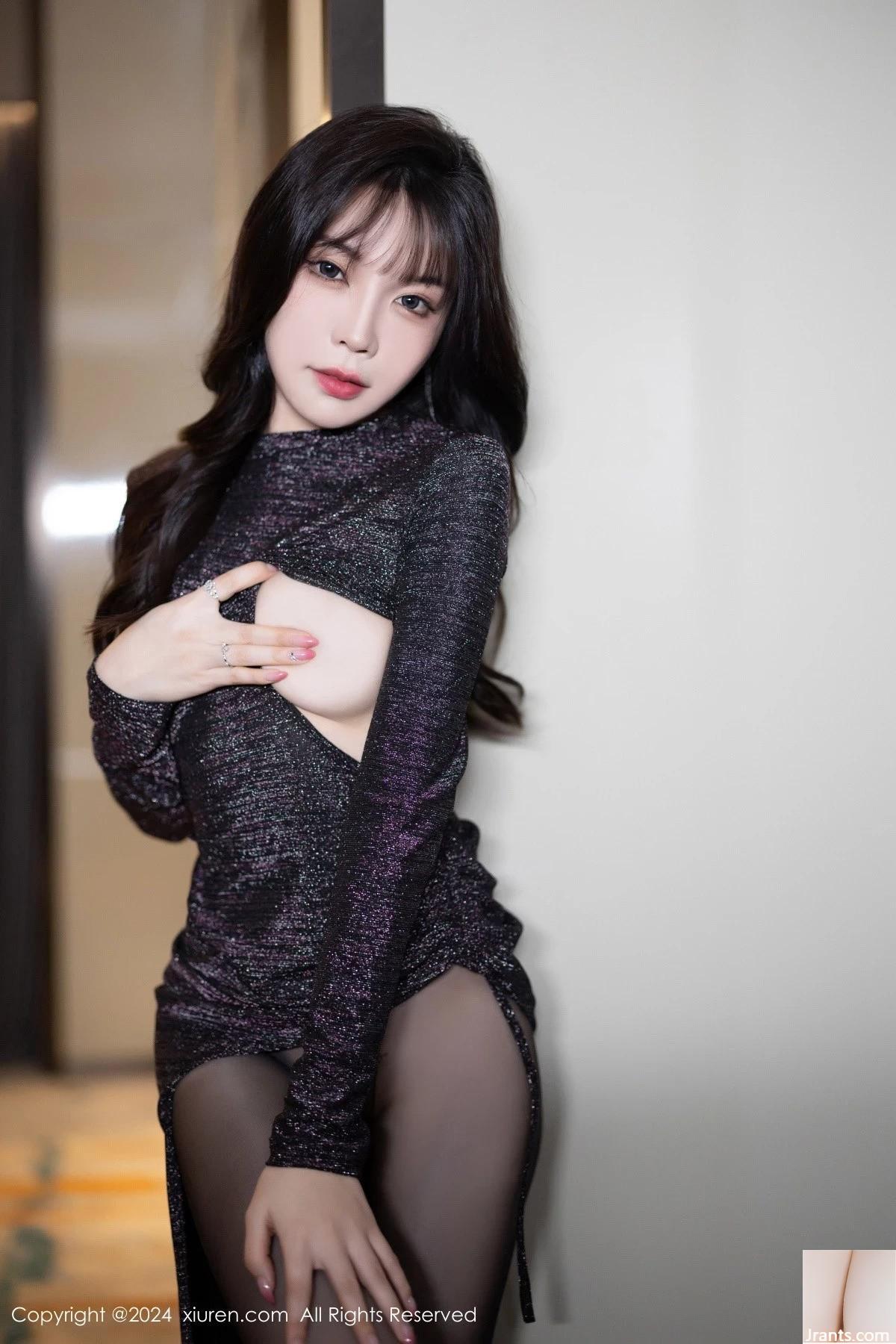 XiuRen Số 8200 Áo dài đen + trang phục gợi cảm màu tím của Nữ thần Xu Lizhi Booty khoe dáng duyên dáng và bộ ảnh đầy cám dỗ (81P) - Ảnh 20