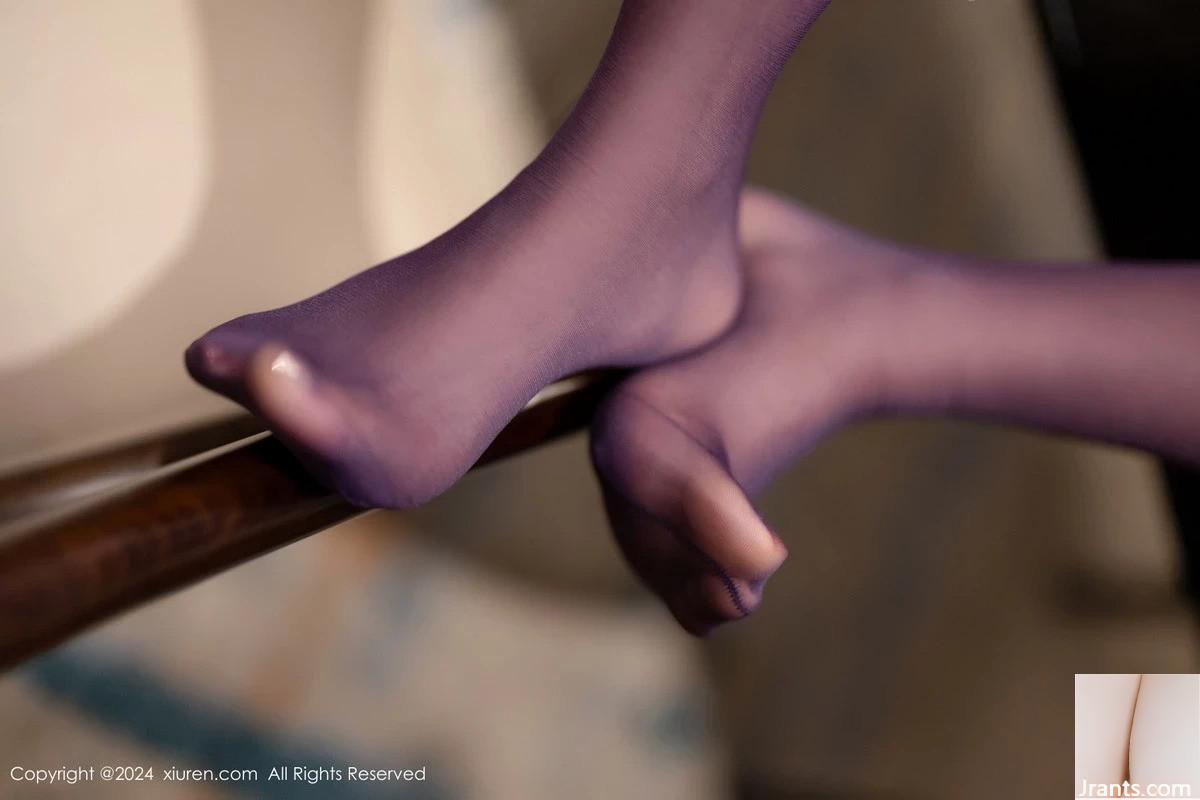 XiuRen Số 8200 Áo dài đen + trang phục gợi cảm màu tím của Nữ thần Xu Lizhi Booty khoe dáng duyên dáng và bộ ảnh đầy cám dỗ (81P) - Ảnh 52