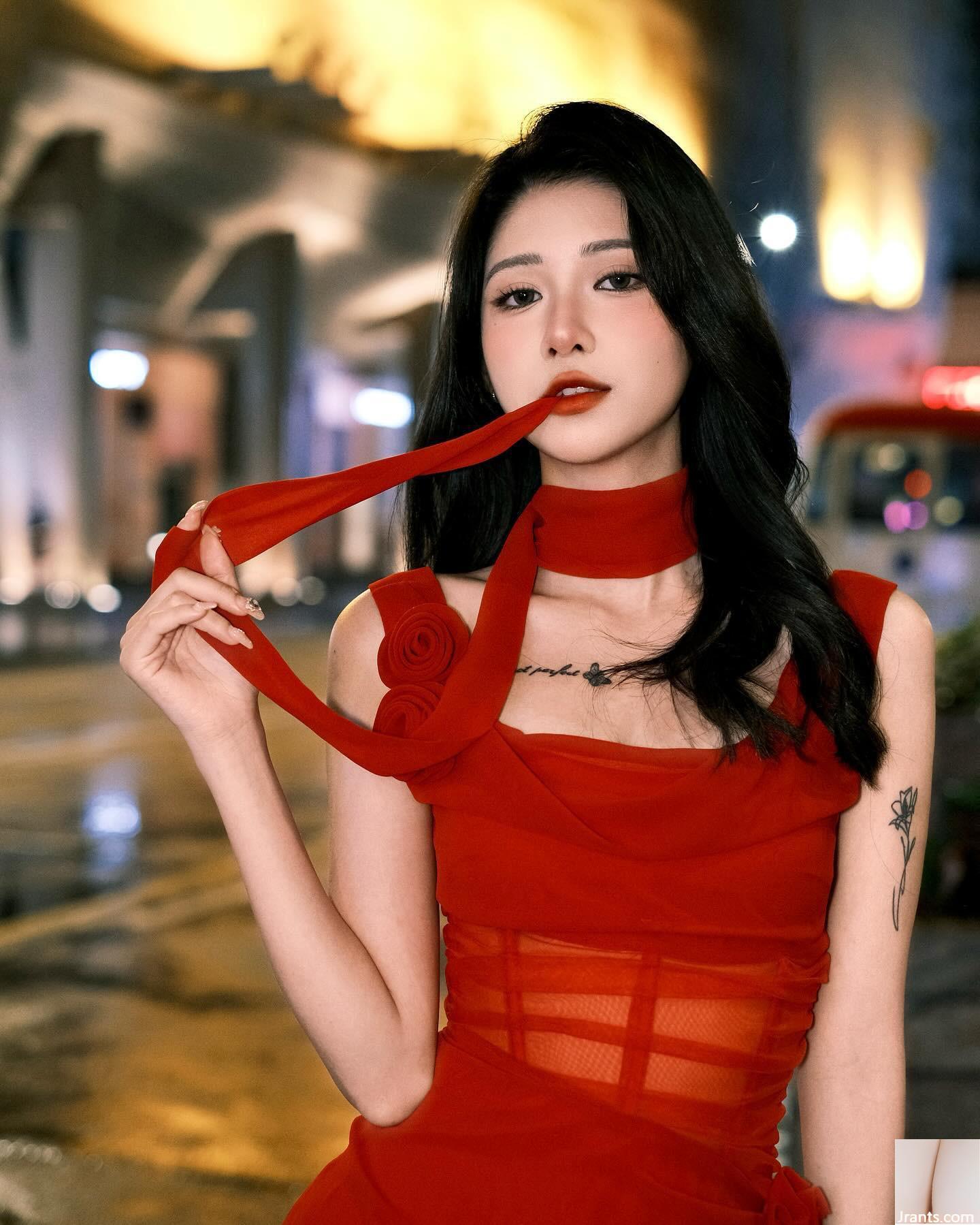 “Peiyu” ngực bự và ngực thấp khiến người ta không thể chịu nổi chỉ bằng một cái nhìn (23P) - Ảnh 23