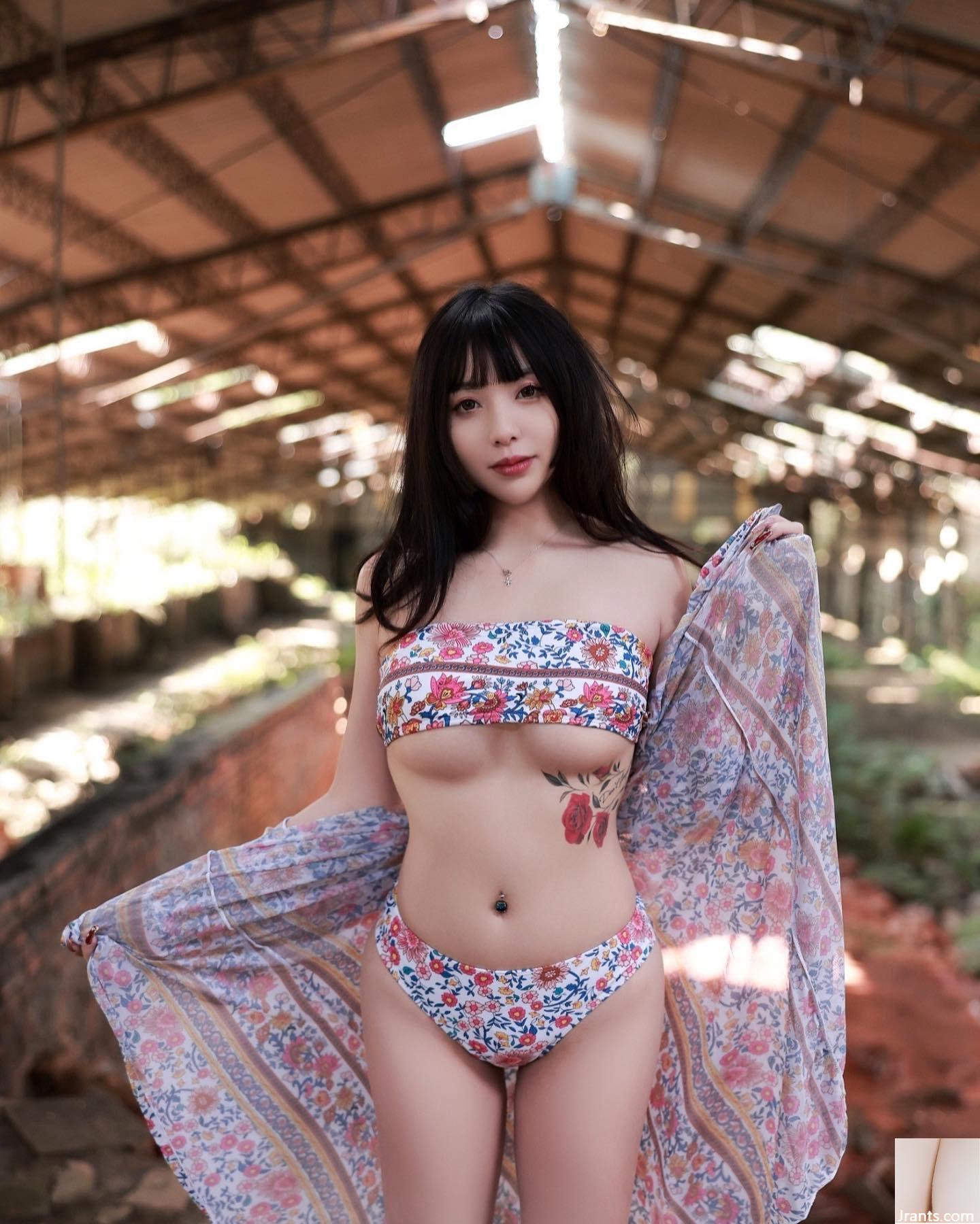 Cô gái gợi cảm “Tangtang” có đôi chân nguyên bản và quyến rũ (12P) - Ảnh 11