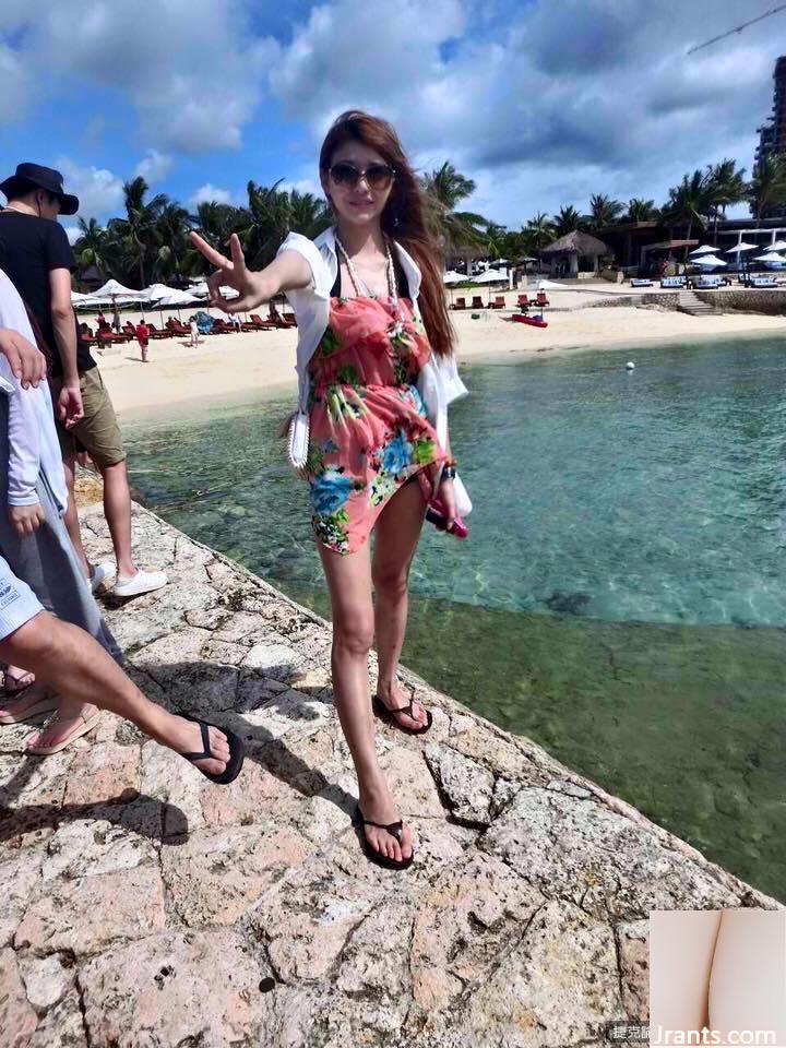 ~Sun Hanni~Ảnh chụp studio bằng vải tuyn gợi cảm với bộ ngực nhỏ và dáng chuẩn (22P) - Ảnh 9