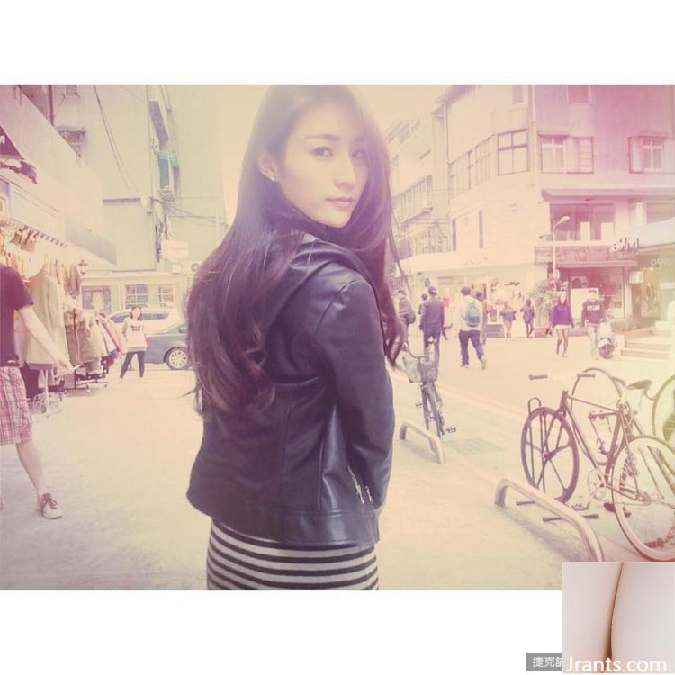 Cô gái cúp C DJ ~ Lin Peipei ~ Bộ đồ ngủ cắt thấp gợi cảm và selfie trên giường với dáng người đẹp (36P) - Ảnh 33