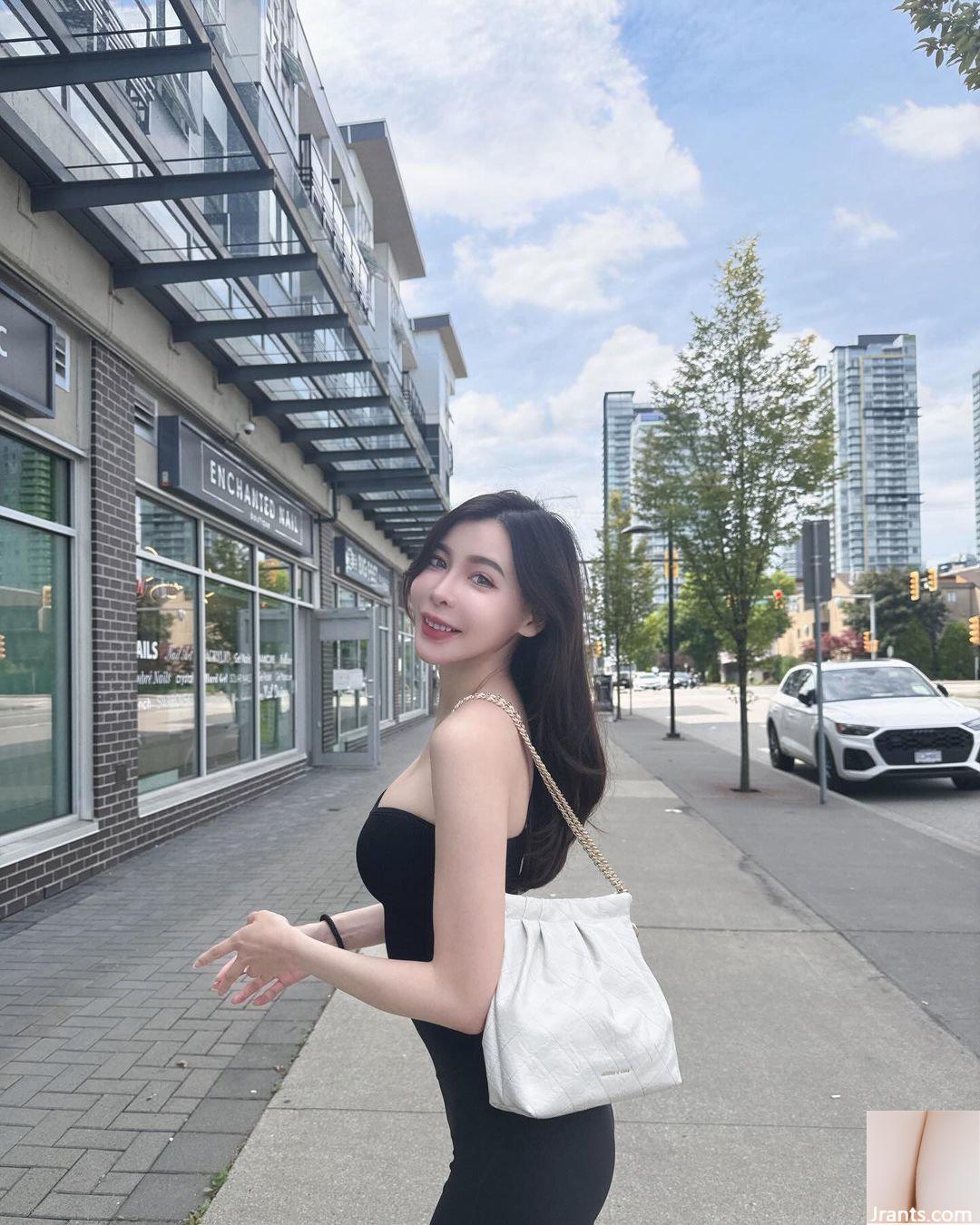 Em gái gợi cảm “Zheng Qi Cheng Chi” có làn da trắng, nhan sắc và đôi chân dài (14P)