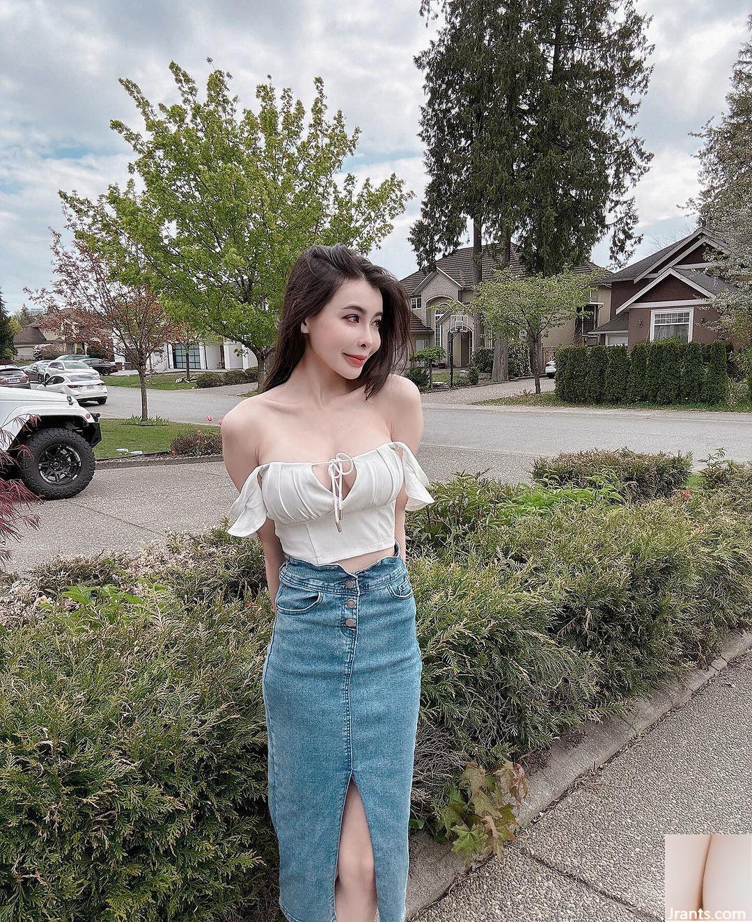 Em gái gợi cảm “Zheng Qi Cheng Chi” có làn da trắng, nhan sắc và đôi chân dài (14P) - Ảnh 3