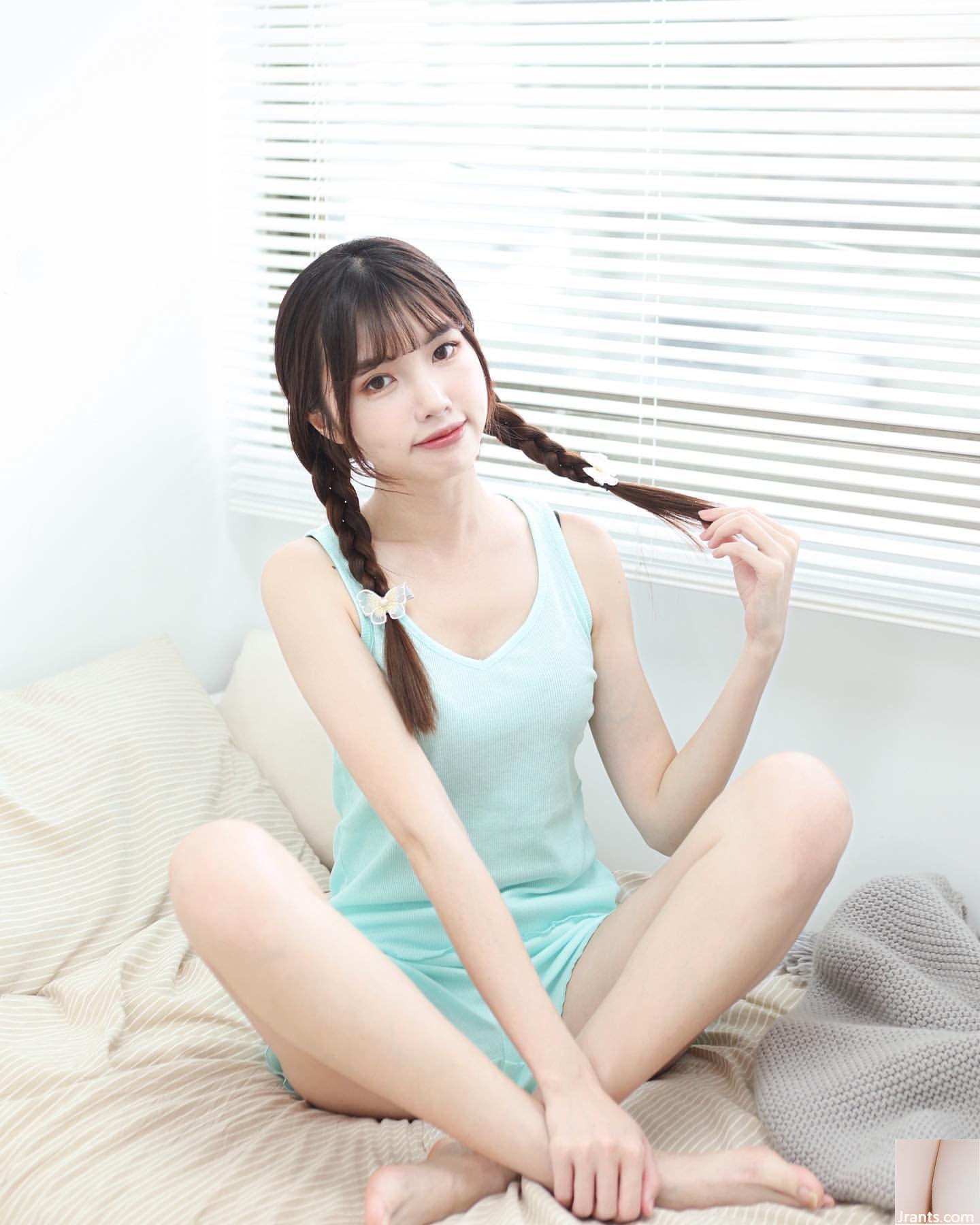 Cô gái đại học ngọt ngào “Huimi” với làn da trắng, đôi chân đẹp và khuôn mặt thiên thần tuyệt đẹp (16P) - Ảnh 16