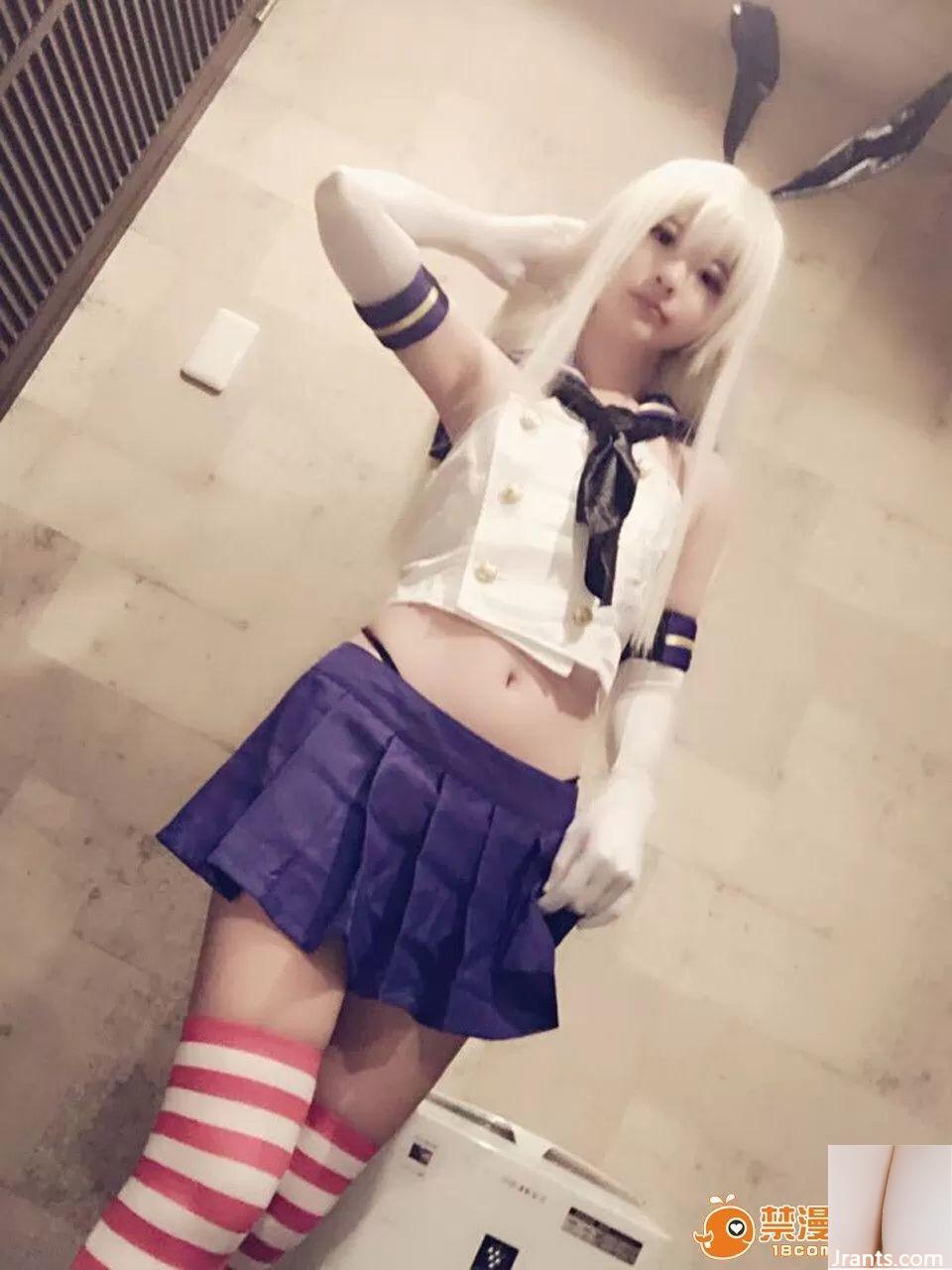 (XI DAIDAI) Cosplay Shimakaze (44p) - Ảnh 13
