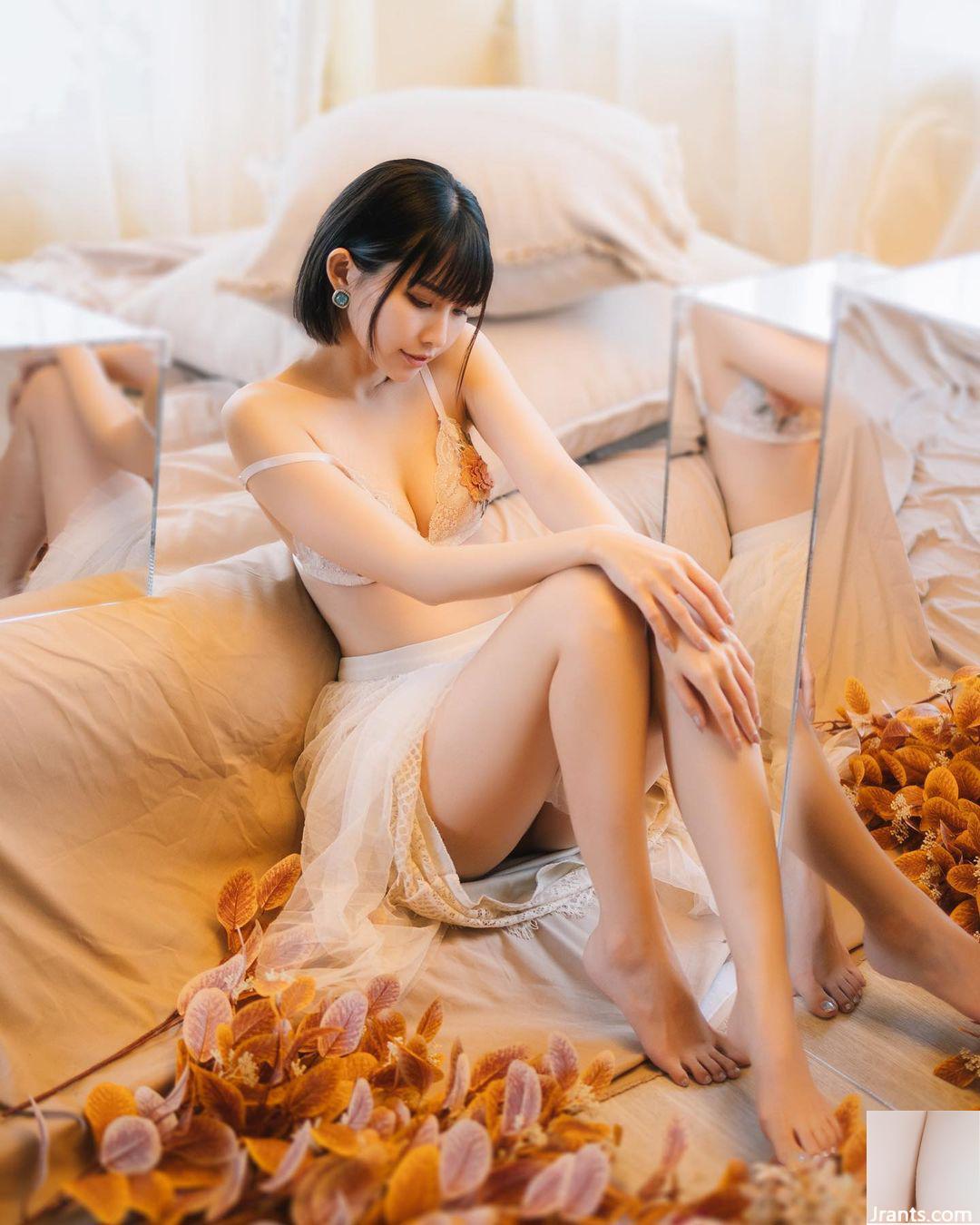 Bạn gái vui tươi “Li Mu” không thể cưỡng lại cám dỗ (24p) - Ảnh 19