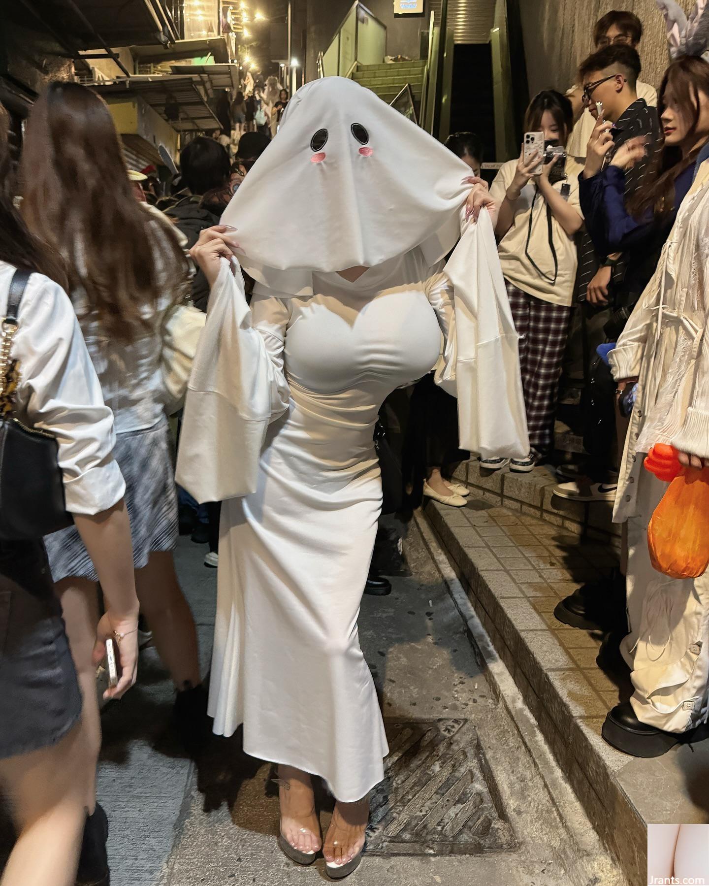 “Nicky_linqi” Túi vú trắng và mềm được hiển thị đầy đủ (23p) - Ảnh 8