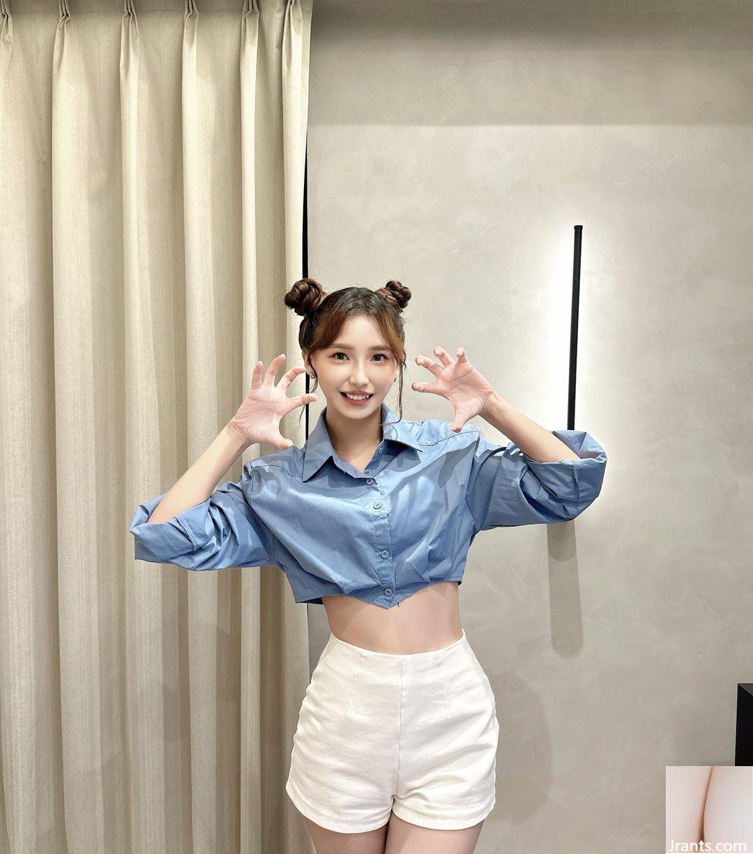 “Ha Geng_ENNAOUII” cho thấy bộ ngực và khuôn mặt mềm mại và mềm mại của cô ấy, cũng rất xuất sắc (23p) - Ảnh 7