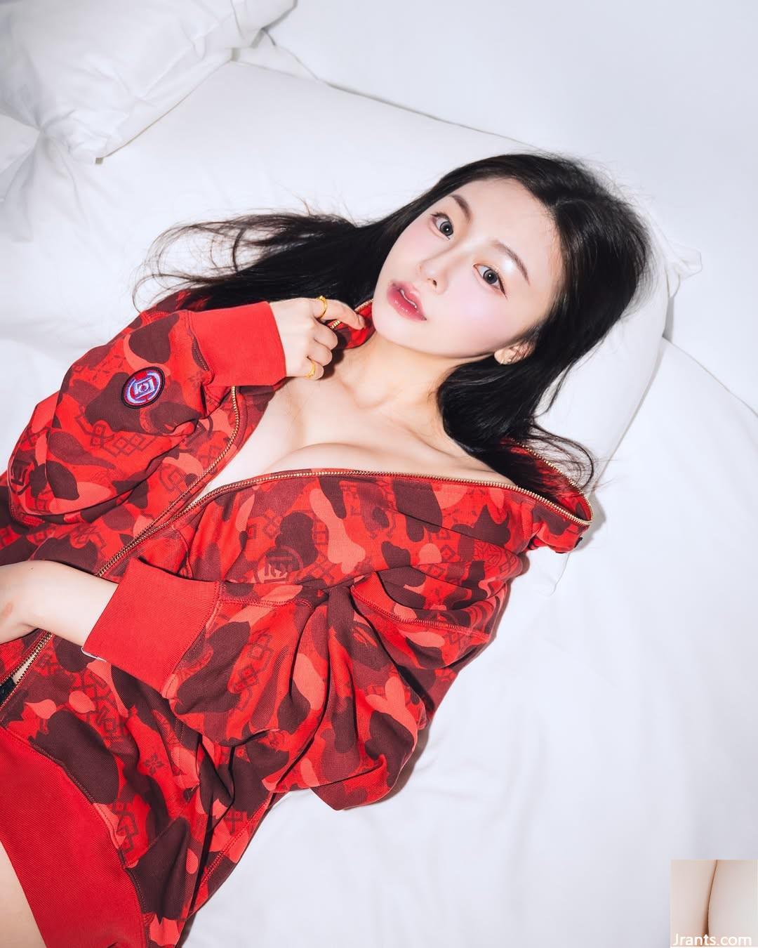 Phát thanh viên trực tiếp ngọt ngào “Bei?(z)” khoe thân hình trắng trẻo, dịu dàng và toàn thân dữ dằn (10P) - Ảnh 7