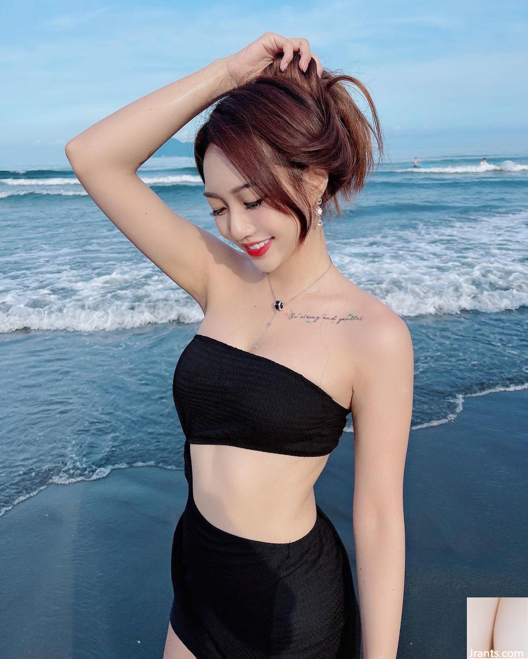 Sức chịu đựng quá mạnh “Xuanxuan_syuan” Đường cong cơ thể mỏng (30p) - Ảnh 19