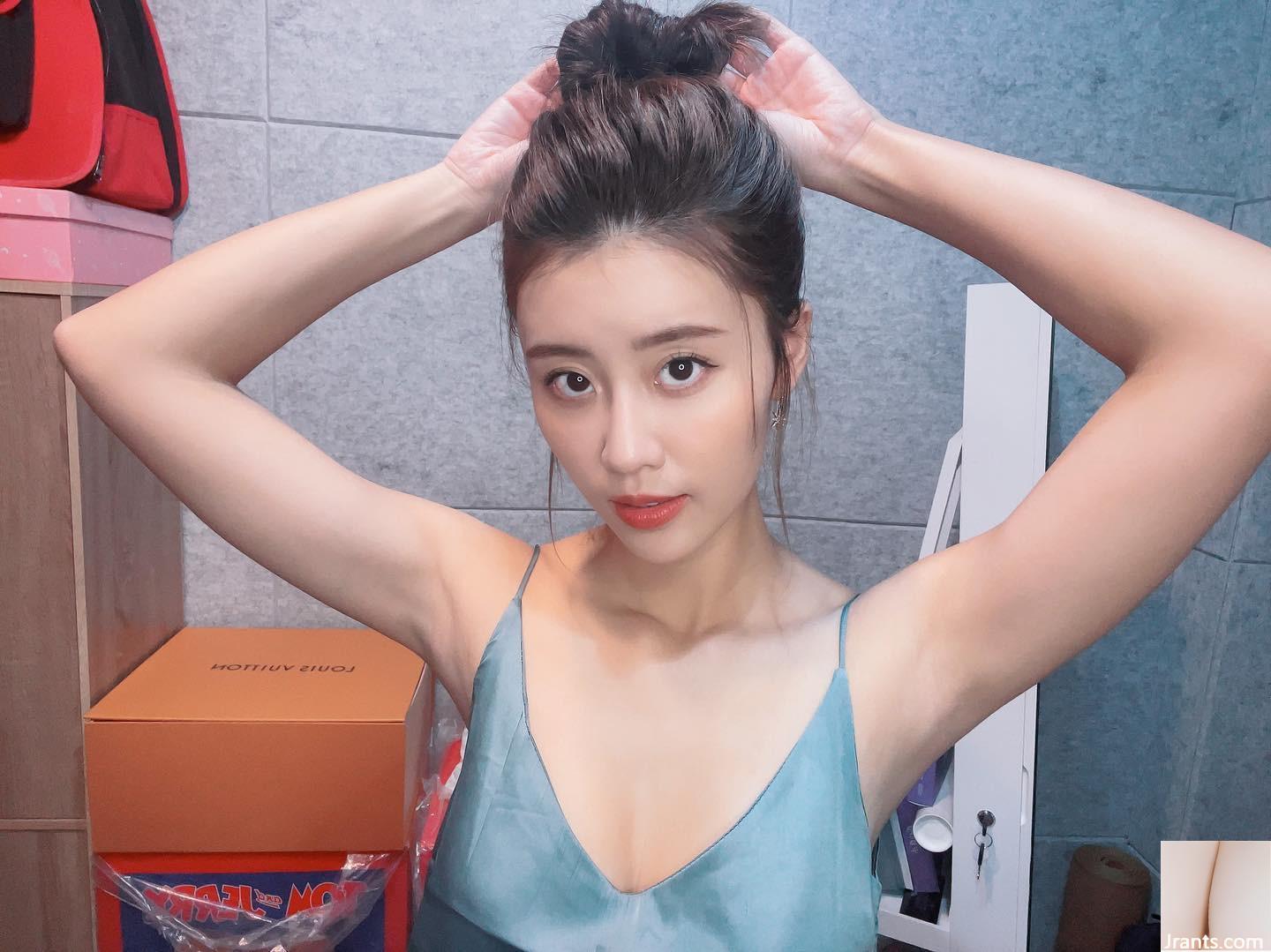 “Lin Zhenyi Yuna” Bộ ngực đầy đặn dưới khuôn mặt ngọt ngào đang đập vào tim (11p) - Ảnh 11