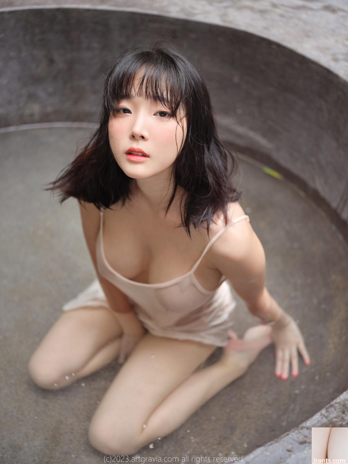 (Kang Inkyung) cởi bỏ quần áo và thư giãn hình dạng màu trắng mềm mại (42p) - Ảnh 18