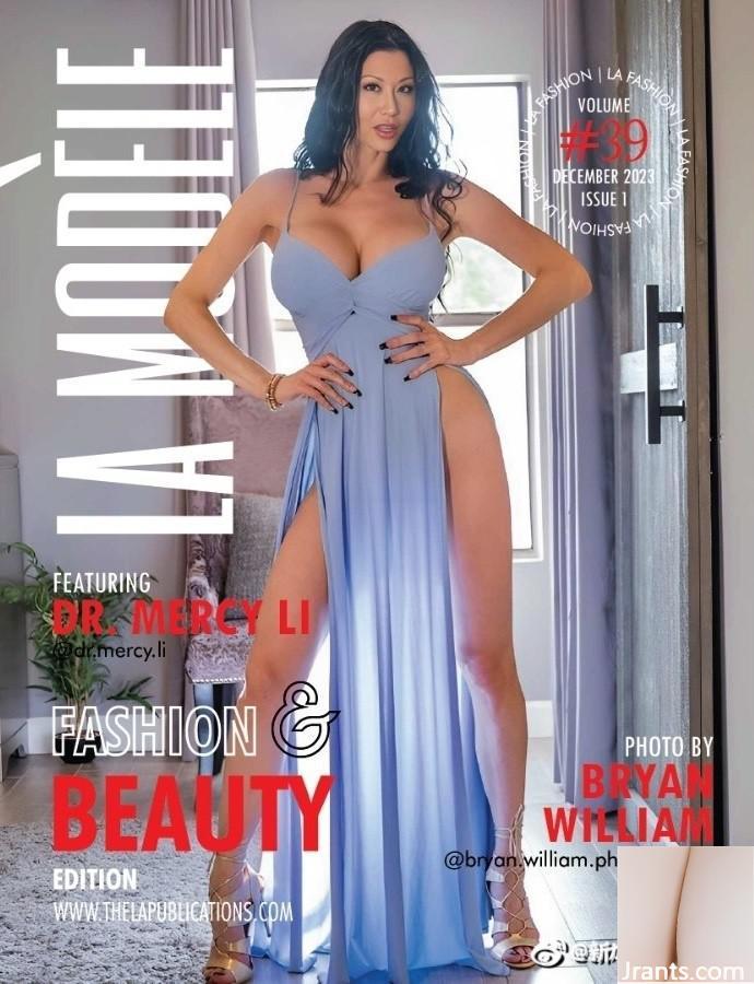 Thần sóng 38G của Singapore “Li Linglin” xuất hiện trên trang bìa của tạp chí “La Modèle”