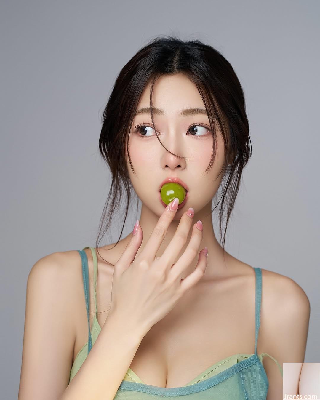 “Wang Yuxuan” có khuôn ngực tròn trịa và đầy đặn với độ cong bắt mắt (10P) - Ảnh 3