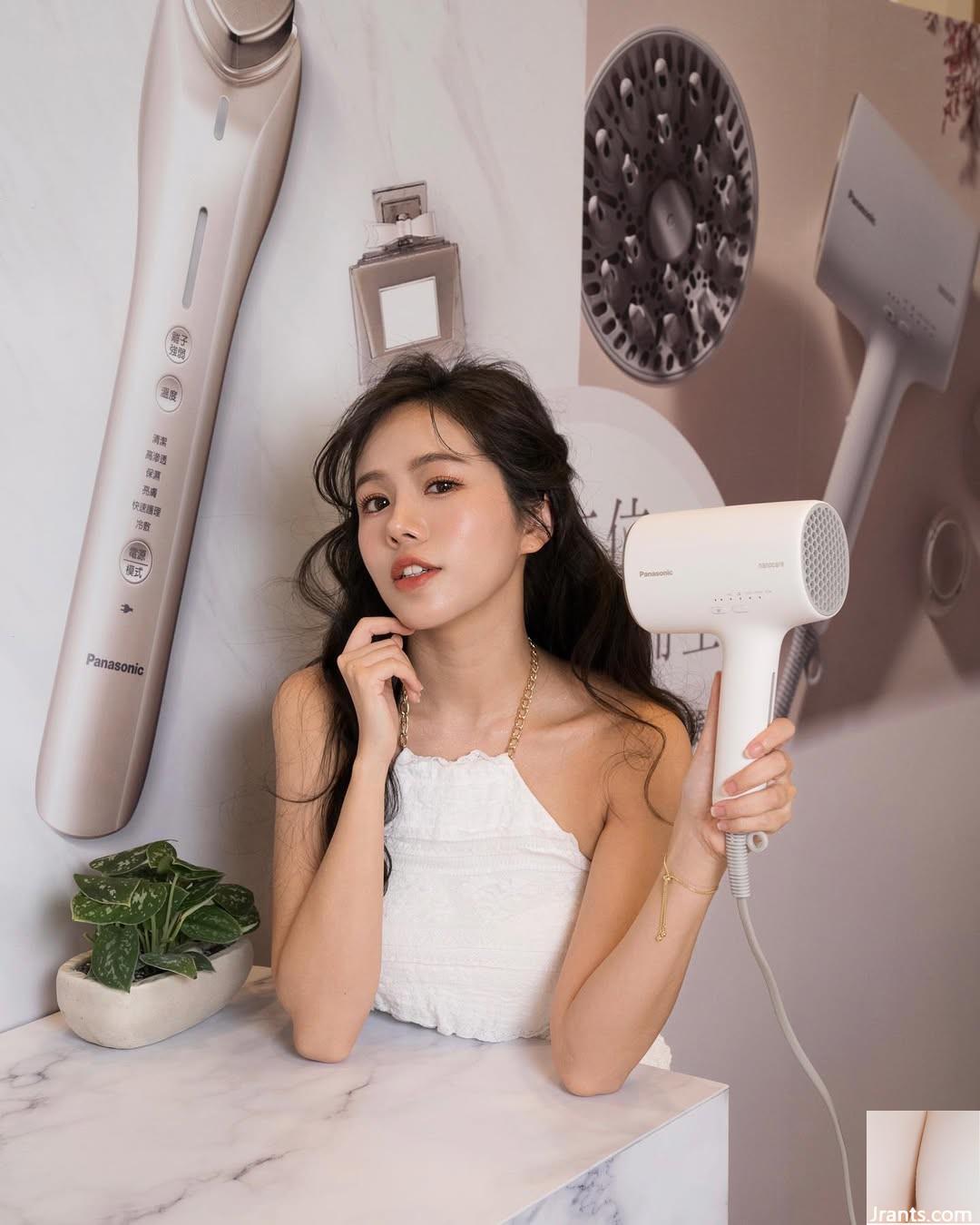 Vòng eo thon và ngực lớn “Jiang Mi Hami Chiang” Khuôn mặt đẹp và dễ thương (24p) - Ảnh 7