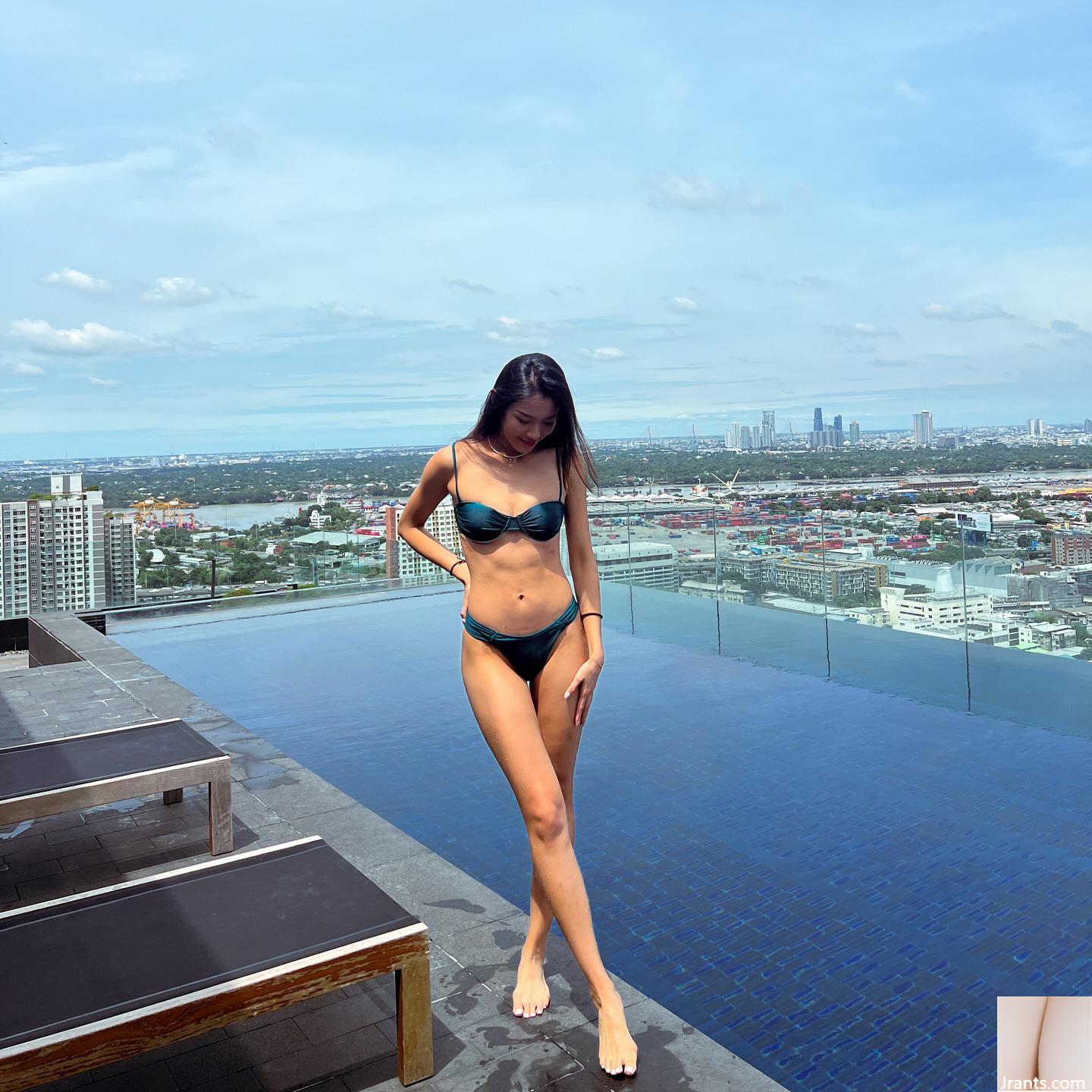 Khuôn mặt ngọt ngào và cảm giác tình yêu tốt “Huang Yujing” ngọt ngào và gợi cảm (13p) - Ảnh 4