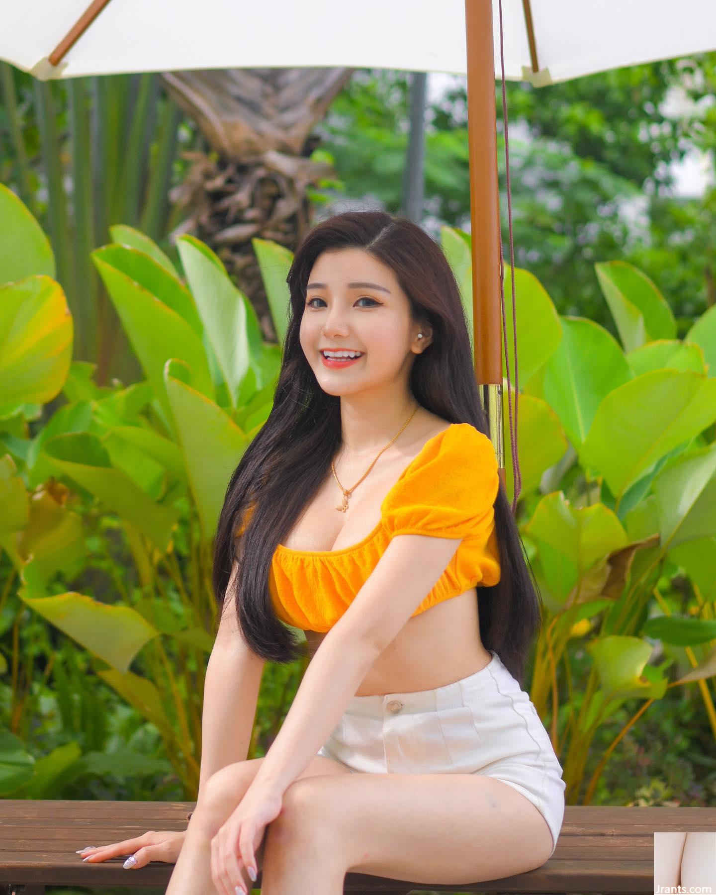 Cơ thể đầy đủ và nóng bỏng “Pang_HUI_SUN_PENG SHANSHAN” Nụ cười trên ngực (19P) - Ảnh 8