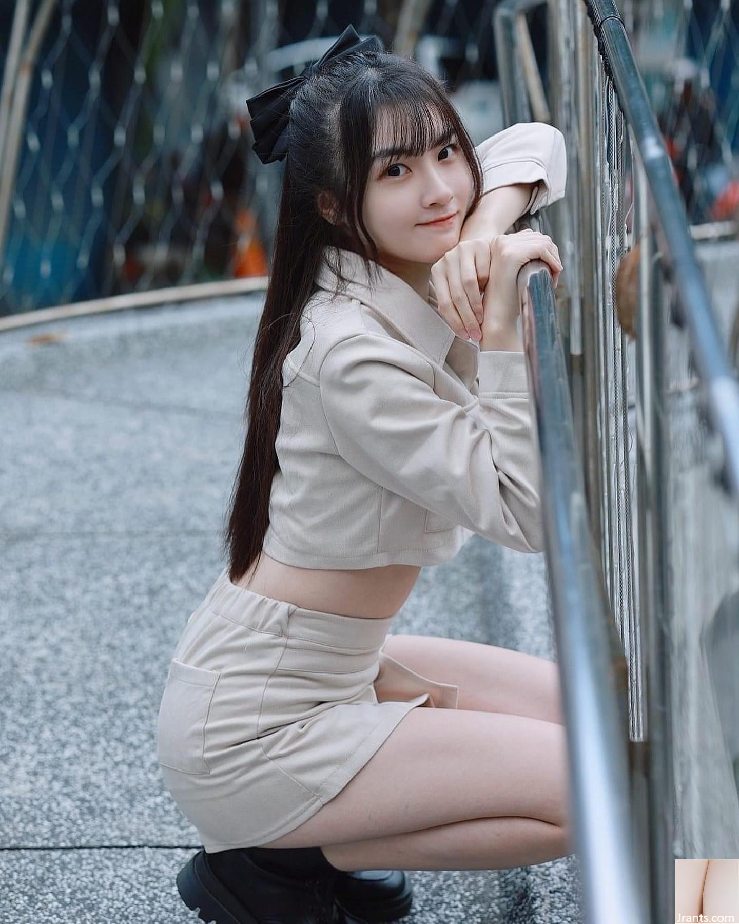 Ngực lớn “Mianmian (Yuxin)” kết hợp của hình ảnh nóng và tính khí thanh lịch (16p) - Ảnh 8