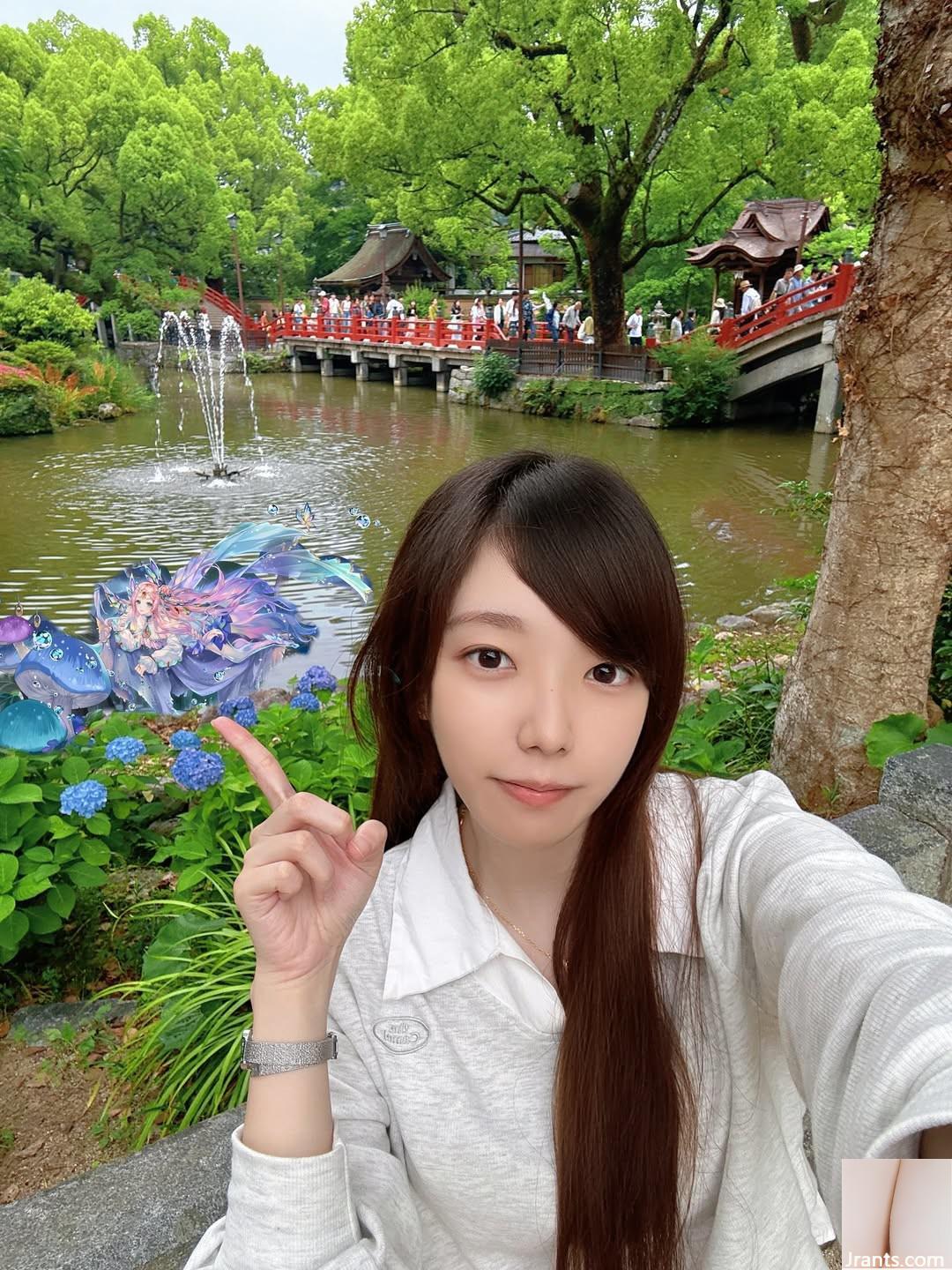 Cô gái dễ thương “Baiyi” có dáng người đẹp thấp thoáng (10P) - Ảnh 5