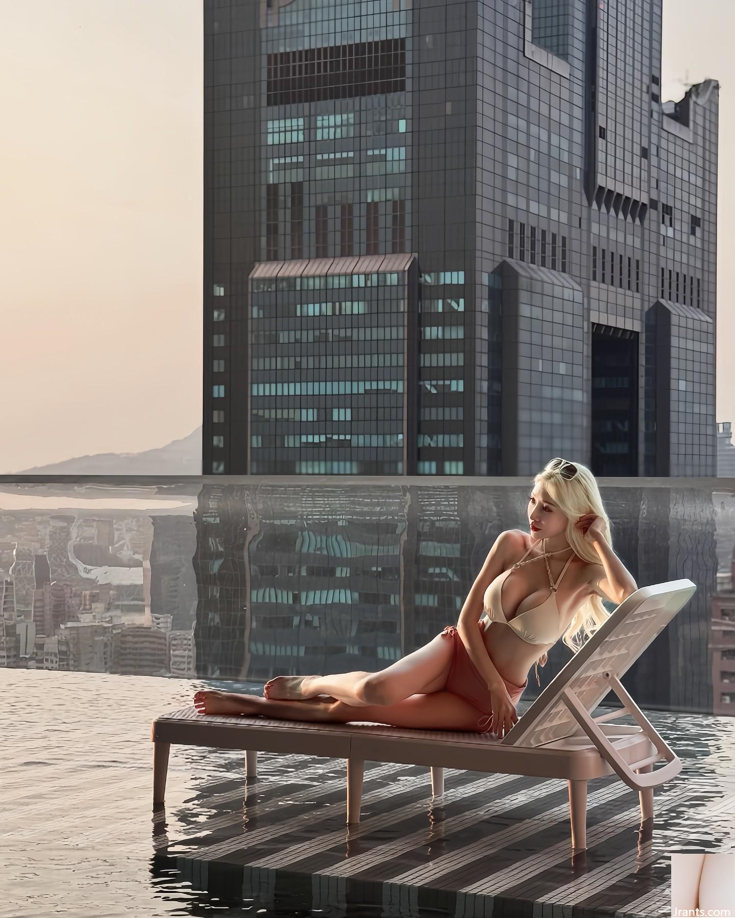 Cô gái trẻ chân dài “DJ Xin Li Xiaoxing” đầy đủ đến nỗi cô sắp tràn ra với bộ ngực công bằng và xinh đẹp (40p) - Ảnh 19