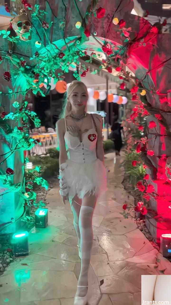 Cô gái trẻ chân dài “DJ Xin Li Xiaoxing” đầy đủ đến nỗi cô sắp tràn ra với bộ ngực công bằng và xinh đẹp (40p) - Ảnh 33