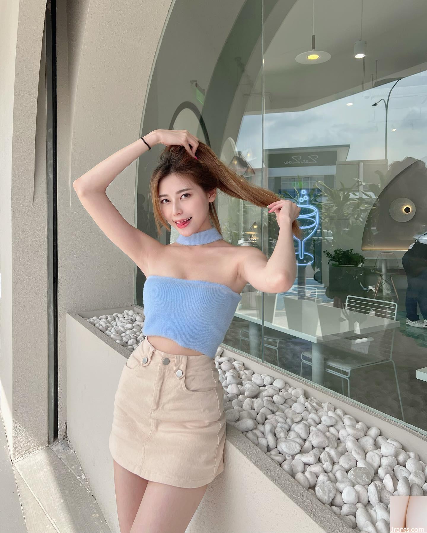 Vẻ đẹp xinh đẹp “Szesin_pua” đang quyến rũ sự gợi cảm của cô ấy (18p) - Ảnh 7