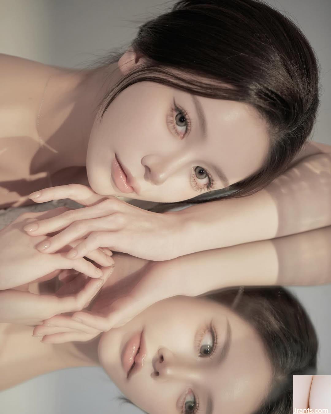 Đường cong hoàn hảo “Kubi Lin Yixuan” Nụ cười ngọt ngào và Tính khí đầy đủ điểm số (33p) - Ảnh 23