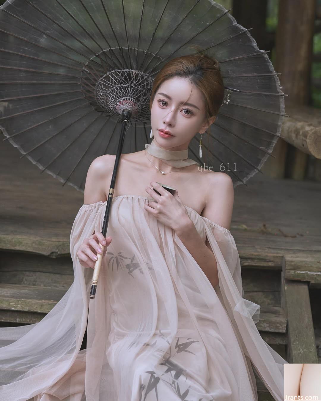 Đường cong hoàn hảo “Kubi Lin Yixuan” Nụ cười ngọt ngào và Tính khí đầy đủ điểm số (33p) - Ảnh 26