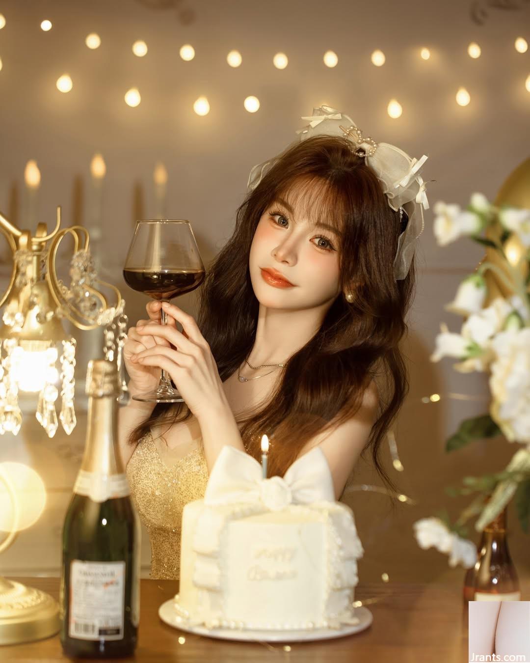 Đường cong hoàn hảo “Kubi Lin Yixuan” Nụ cười ngọt ngào và Tính khí đầy đủ điểm số (33p) - Ảnh 33