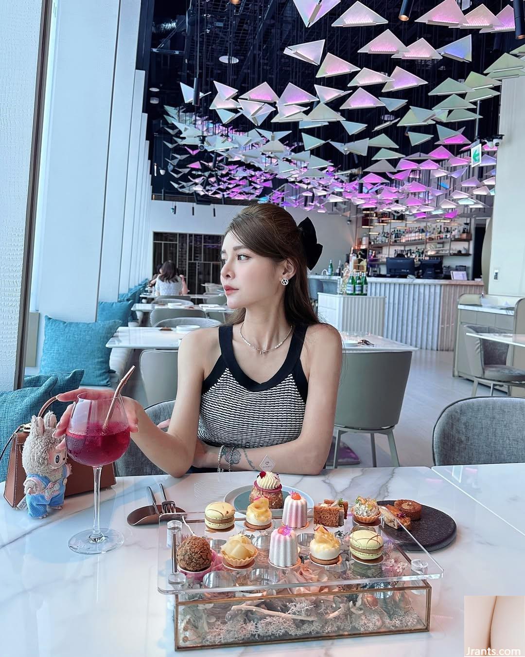 Phong cách tươi “Mi Tun” Hình dáng đẹp có thể nhìn thấy một cách mơ hồ (26p) - Ảnh 18