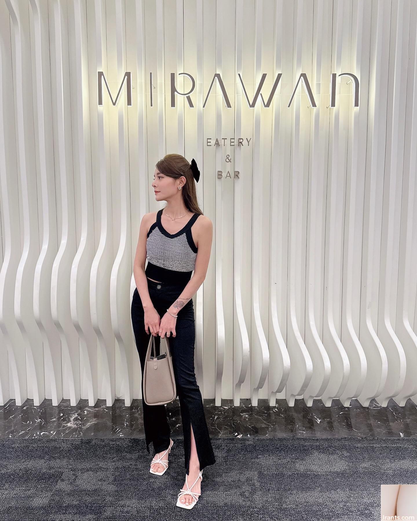 Phong cách tươi “Mi Tun” Hình dáng đẹp có thể nhìn thấy một cách mơ hồ (26p) - Ảnh 23