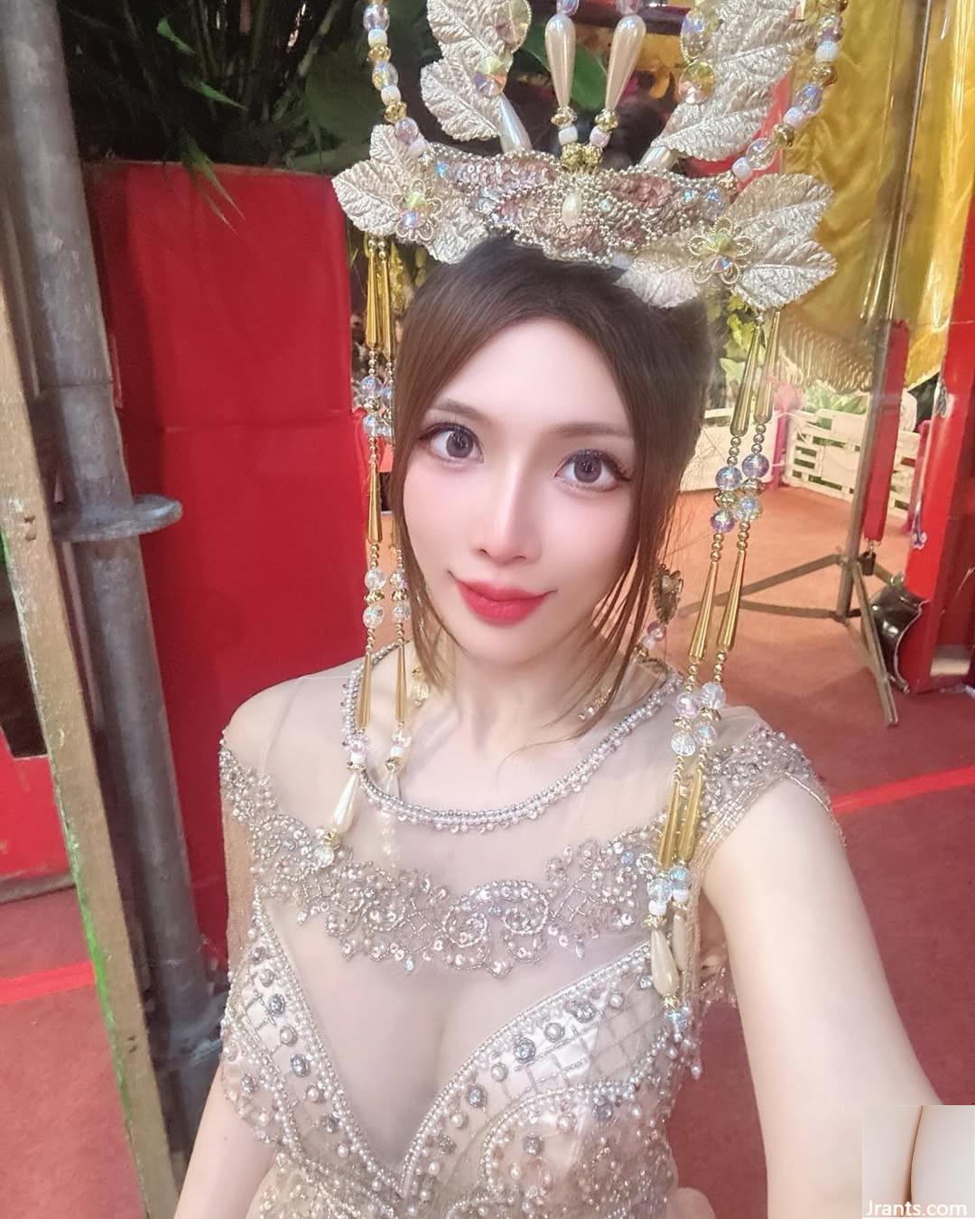 Sự cám dỗ cuối cùng của cô gái ngọt ngào và xinh đẹp “Lin Mike” của cơ thể ham muốn (41p) - Ảnh 11