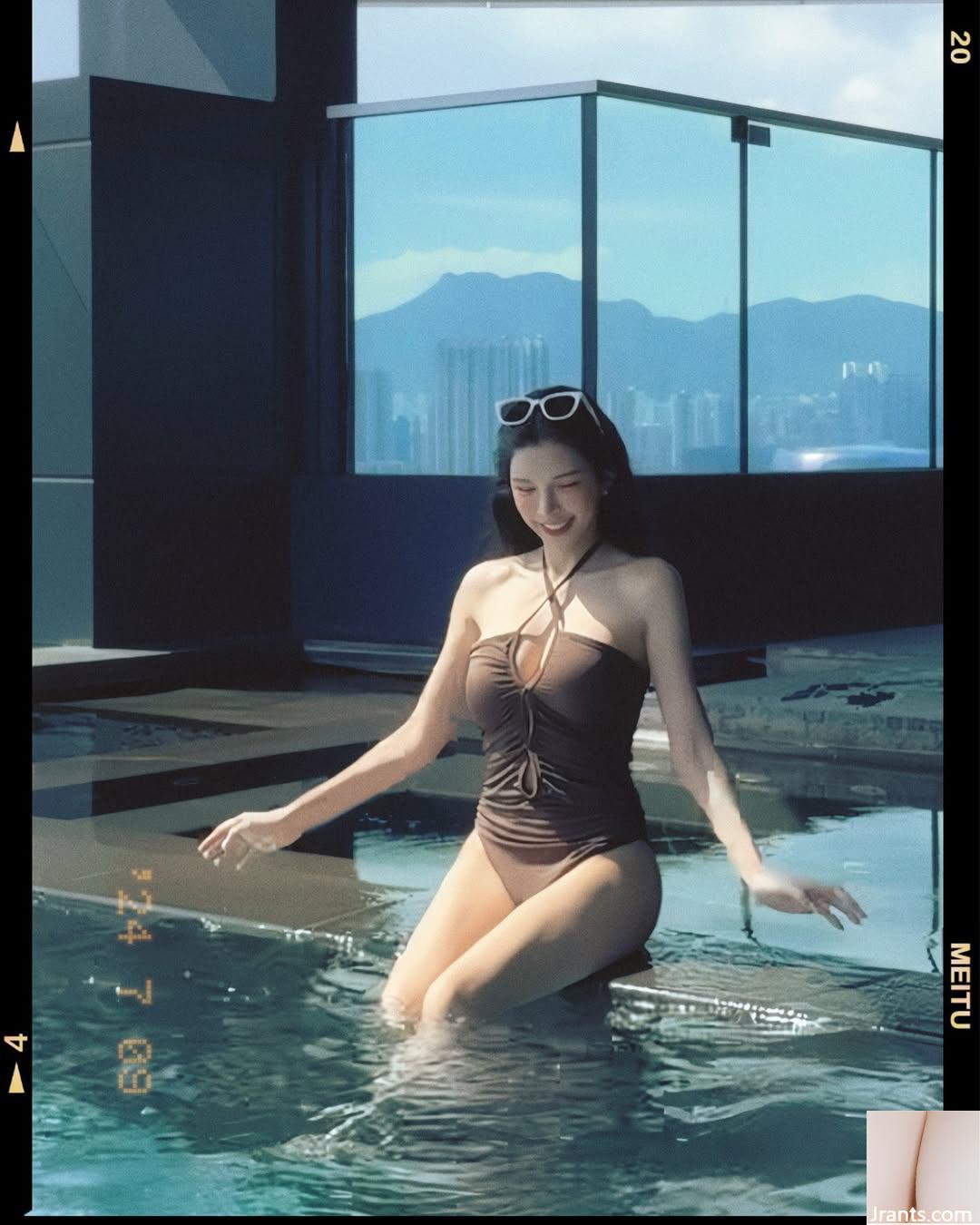 Người nổi tiếng internet nổi tiếng “Lala Su Xinning” có cả ngọt ngào và gợi cảm (32p) - Ảnh 3