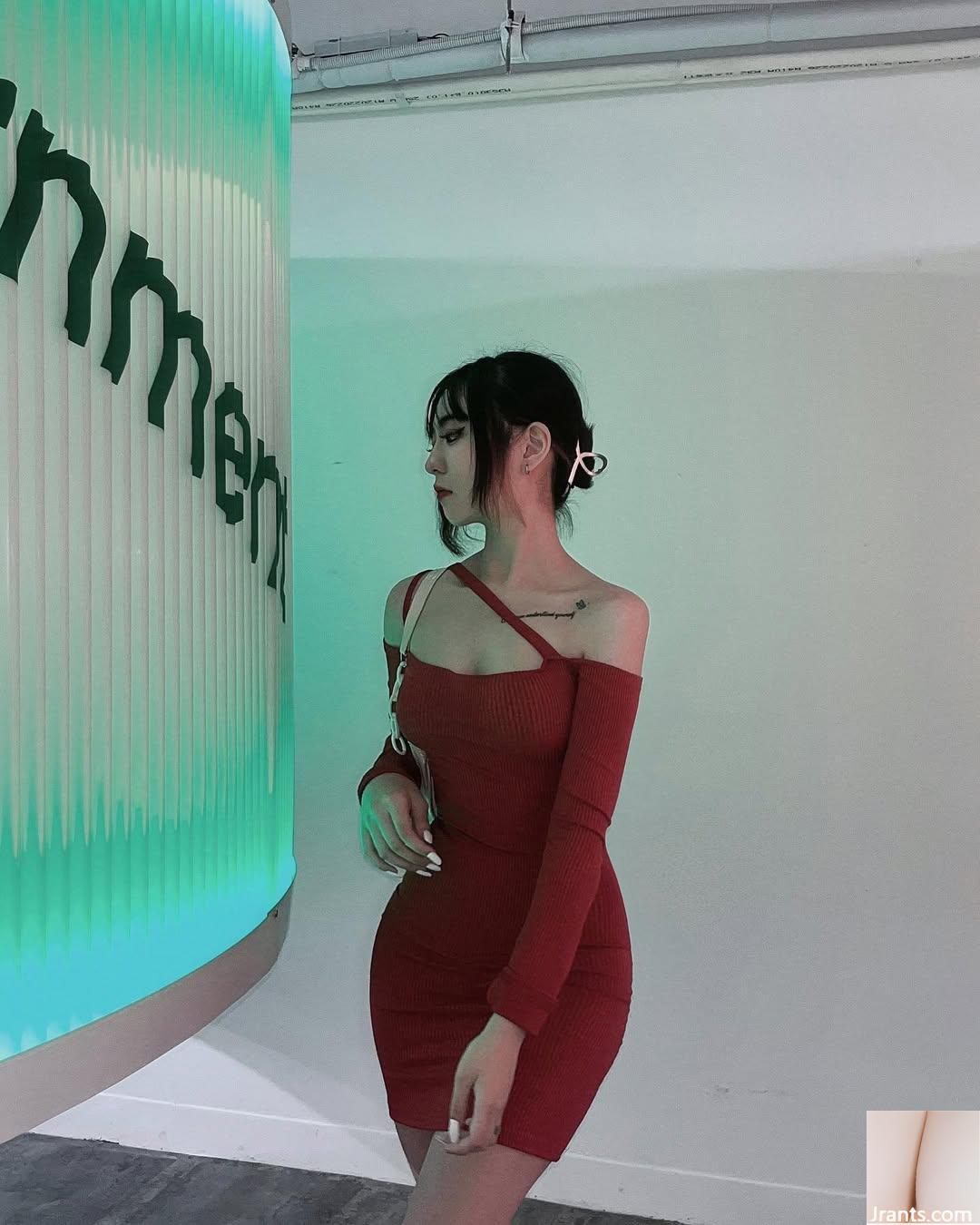 “QE_WSS” của bạn gái xinh đẹp có một chương trình phát sóng vẻ đẹp rất quyến rũ và xinh đẹp (34p) - Ảnh 12