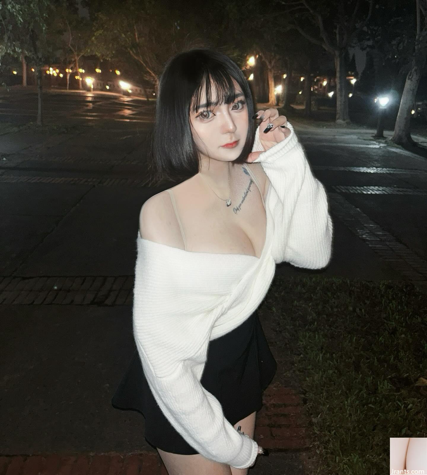 “QE_WSS” của bạn gái xinh đẹp có một chương trình phát sóng vẻ đẹp rất quyến rũ và xinh đẹp (34p) - Ảnh 34